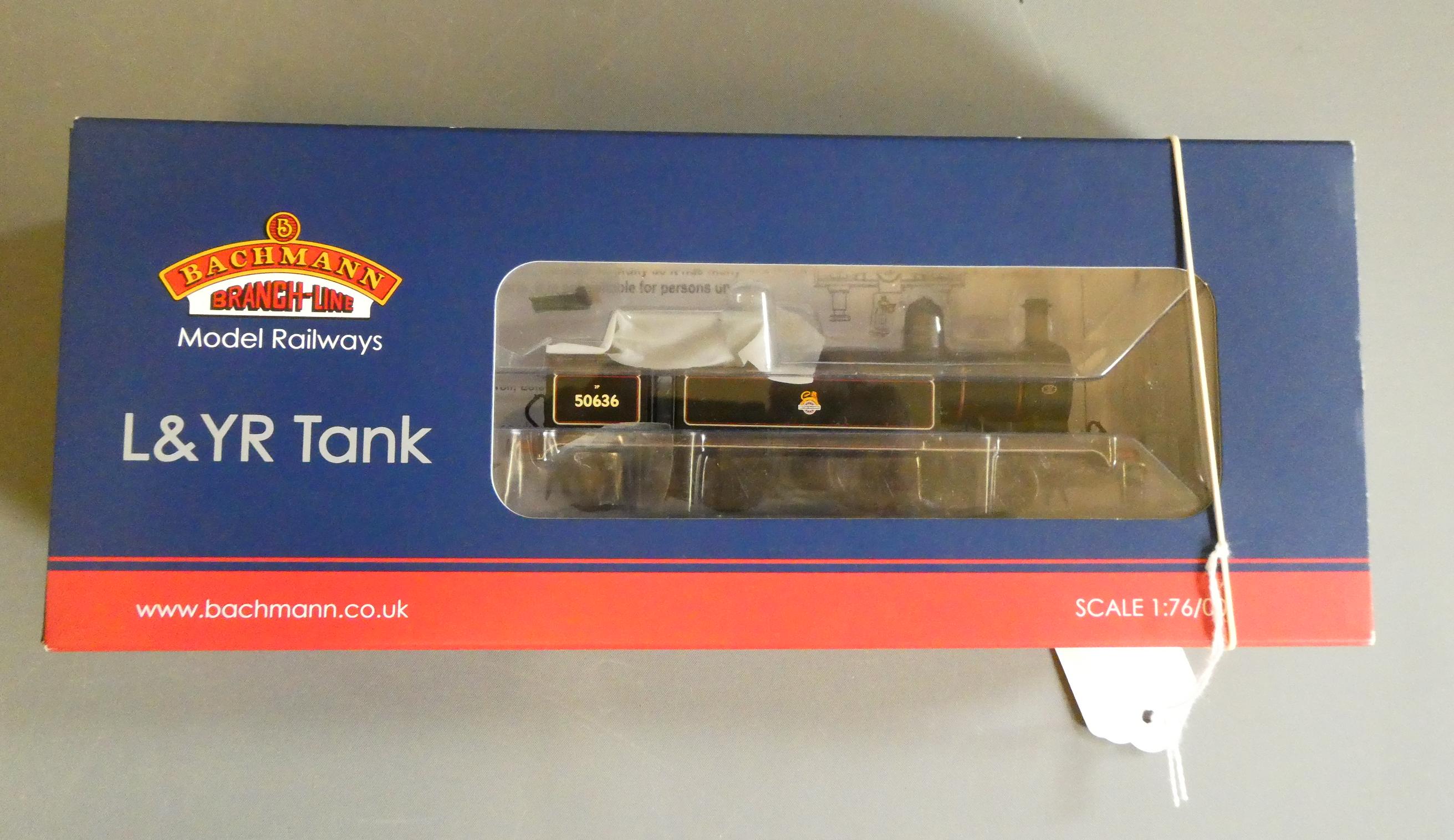 Bachmann L & YR Tank locomotive finished in British Railways mixed traffic livery, early totem Image