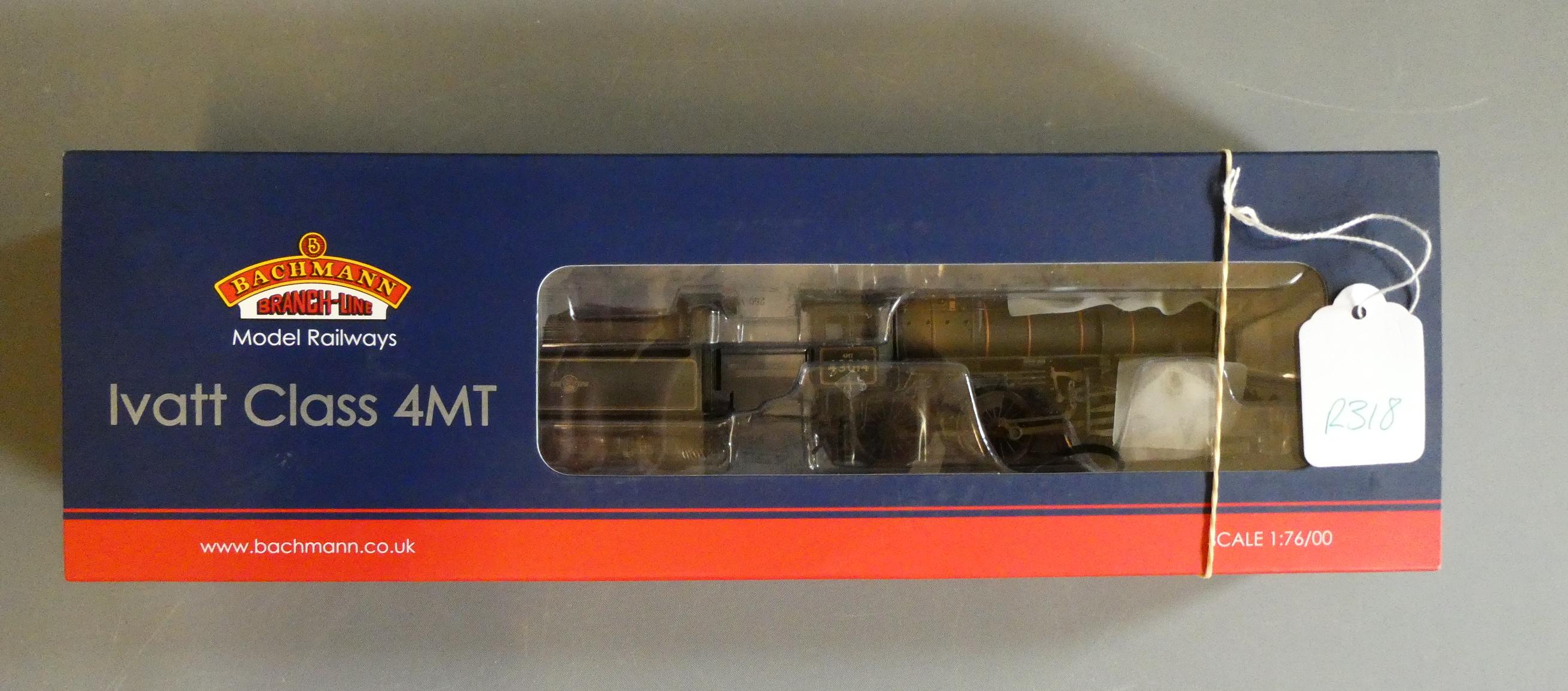 Bachmann Ivatt 4MT finished in weathered British Railways mixed traffic livery 43014, fitted with Image