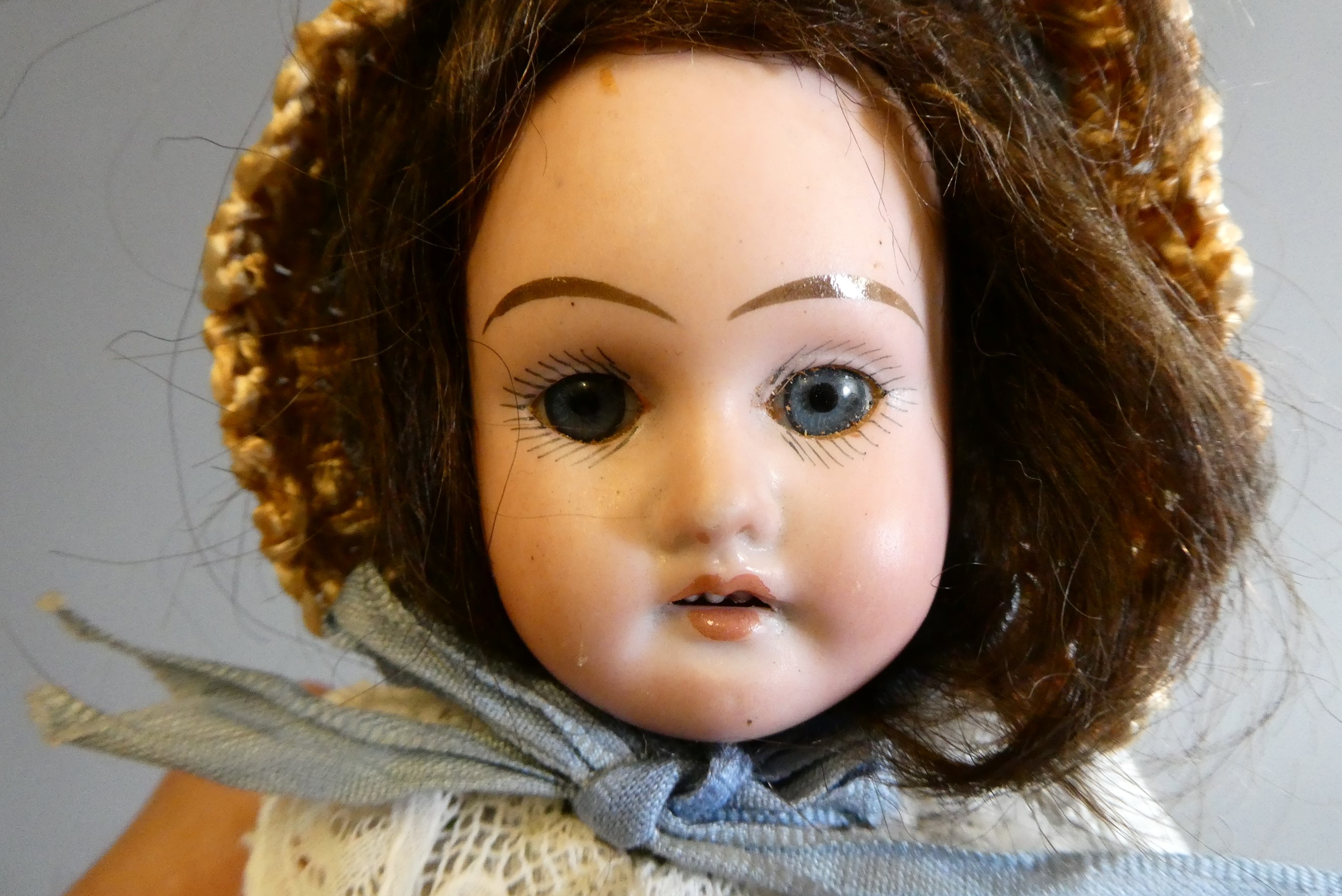 An Armand Marseille bisque socket head doll Image