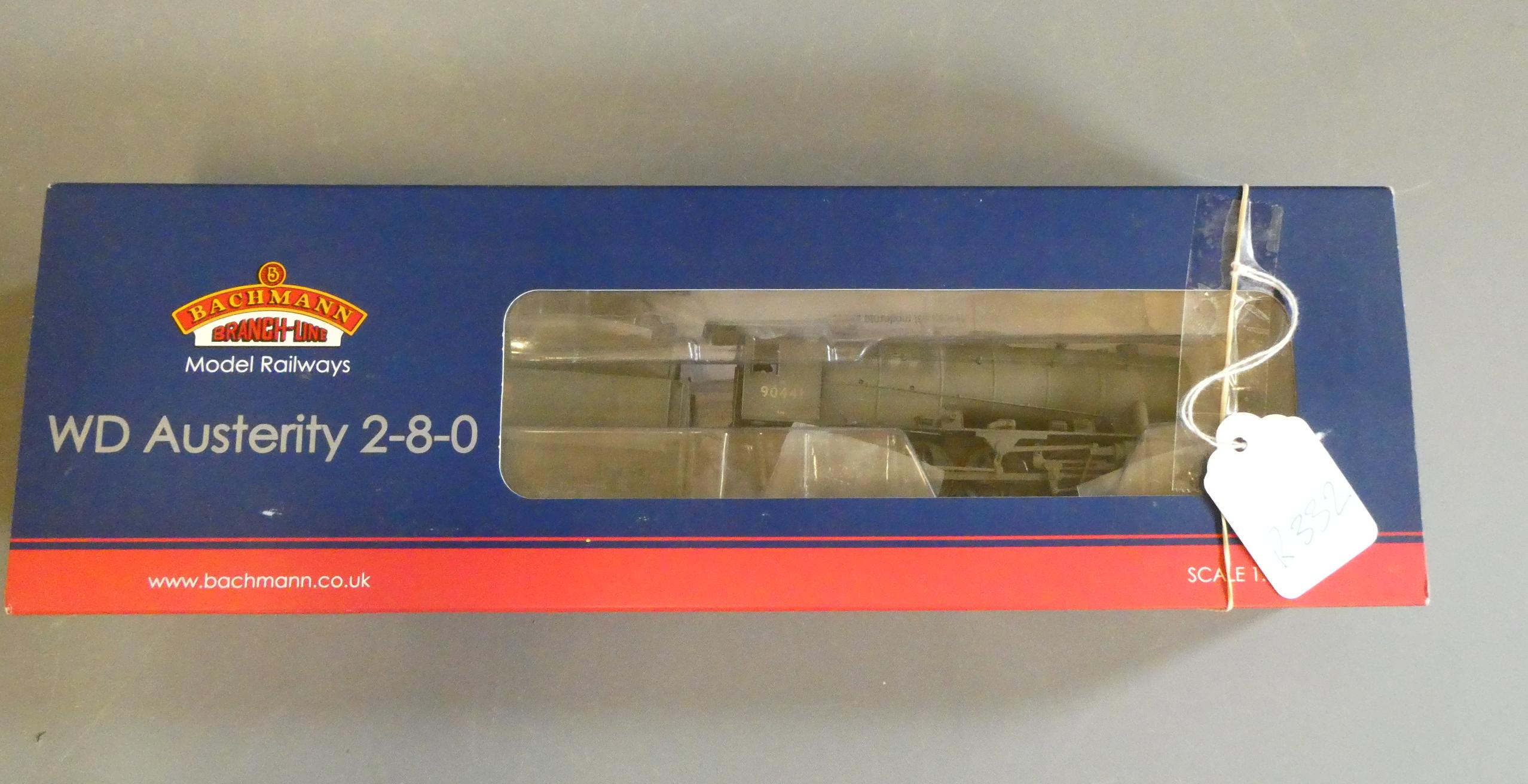 Bachmann WD locomotive finished in weathered black livery 90441, fitted with ESU V4 decoder for Image