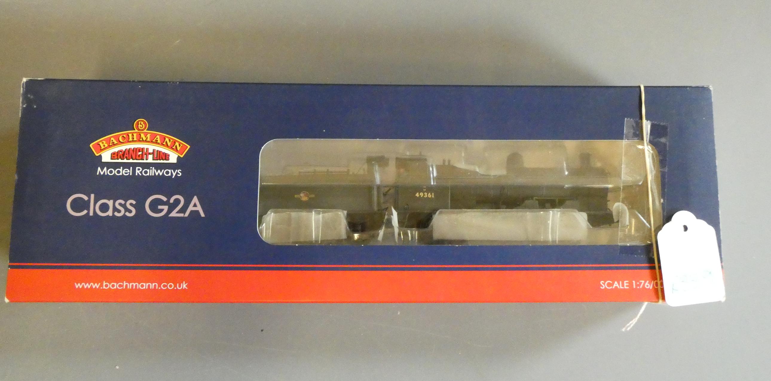 Bachmann Class 2GA locomotive finished in weathered British Railways black 49361 fitted with EESU V4 Image