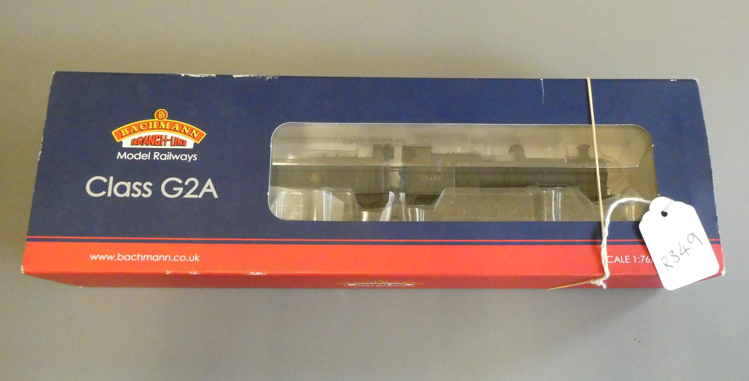Bachmann G2A locomotive finished in weathered British Railways black livery 49402 Image