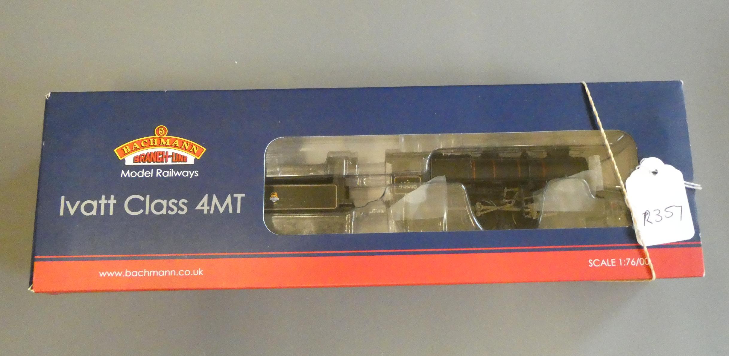 Bachmann Ivatt Class 4MT finished in BR lined black, early Crest, 43013 DCC decoder, fitted, boxed, Image