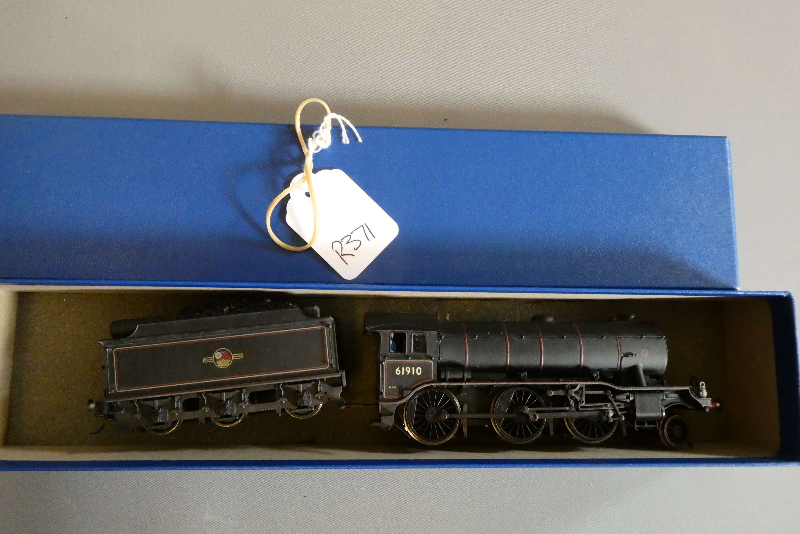 Bachmann K3 renumbered 61910 finished in weathered BR lined black, fair (Est. plus 24% premium inc. Image