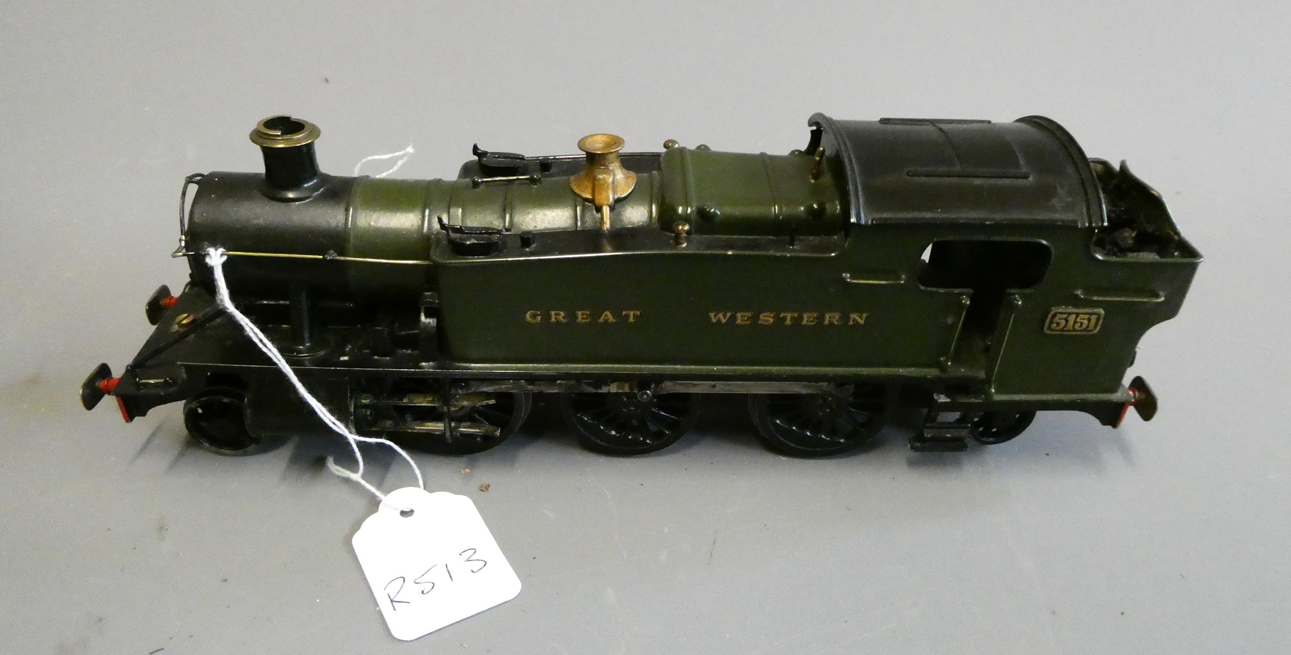 Hand built GWR 2-6-2 Prairie tank locomotive Image