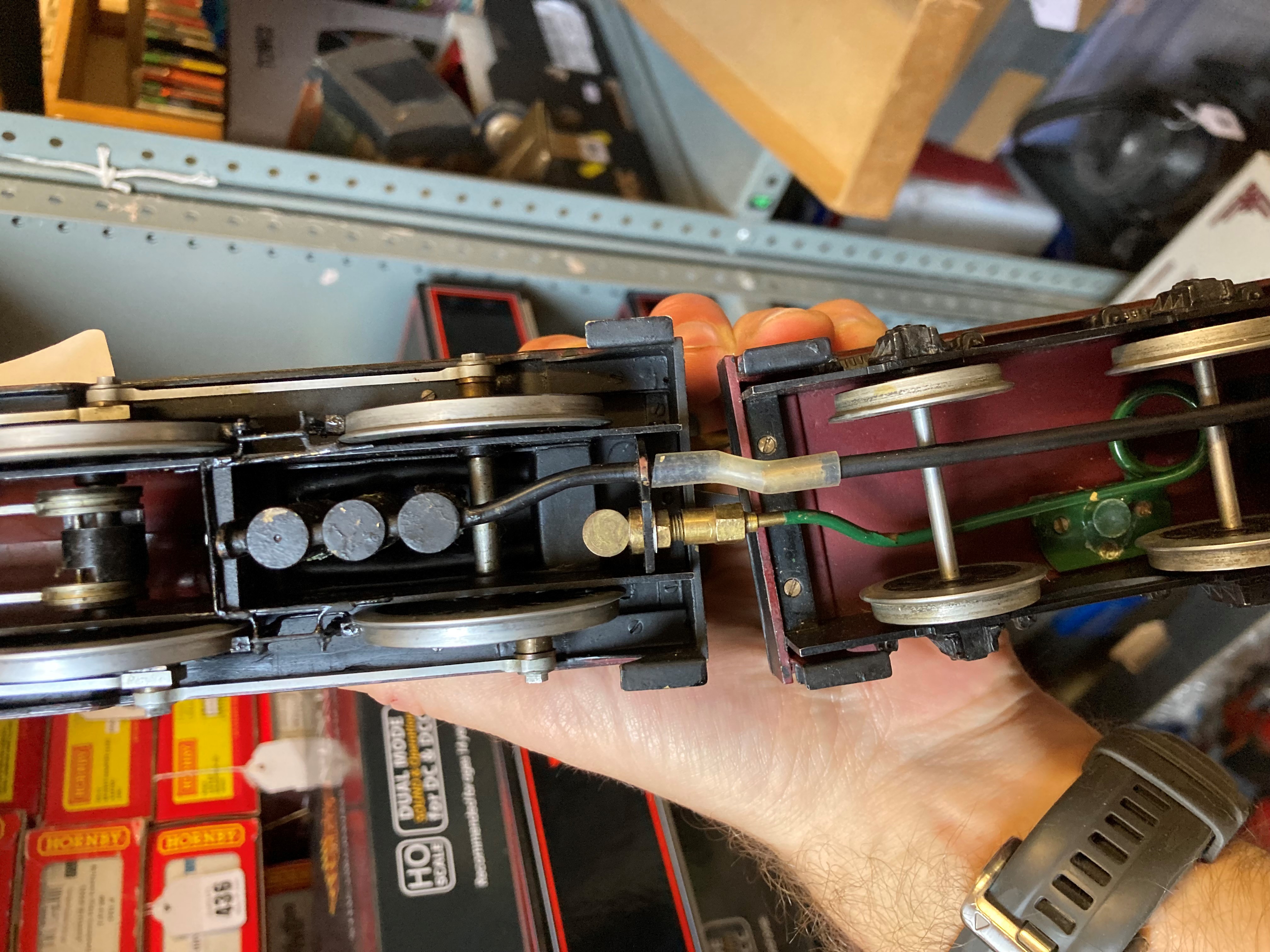 Steam Age London live LMS Compound locomotive finished in LMS lined red Image