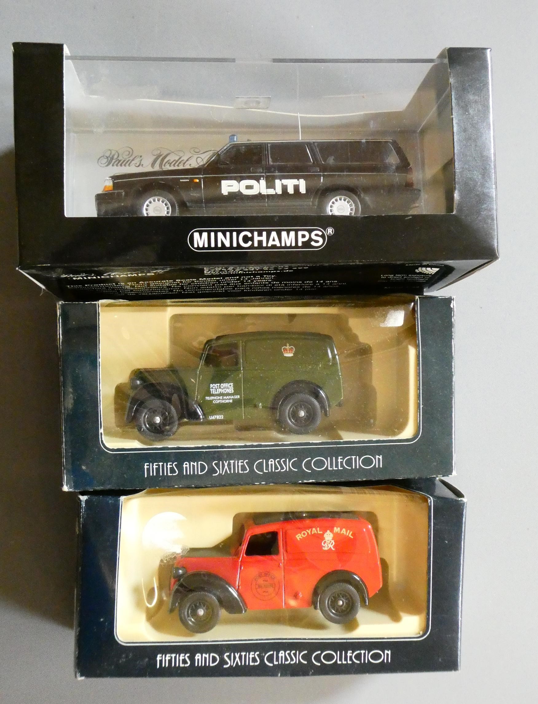 Eighteen Vanguard Motor cars from the 1960/70s and three further modern diecast vehicles. All items Image