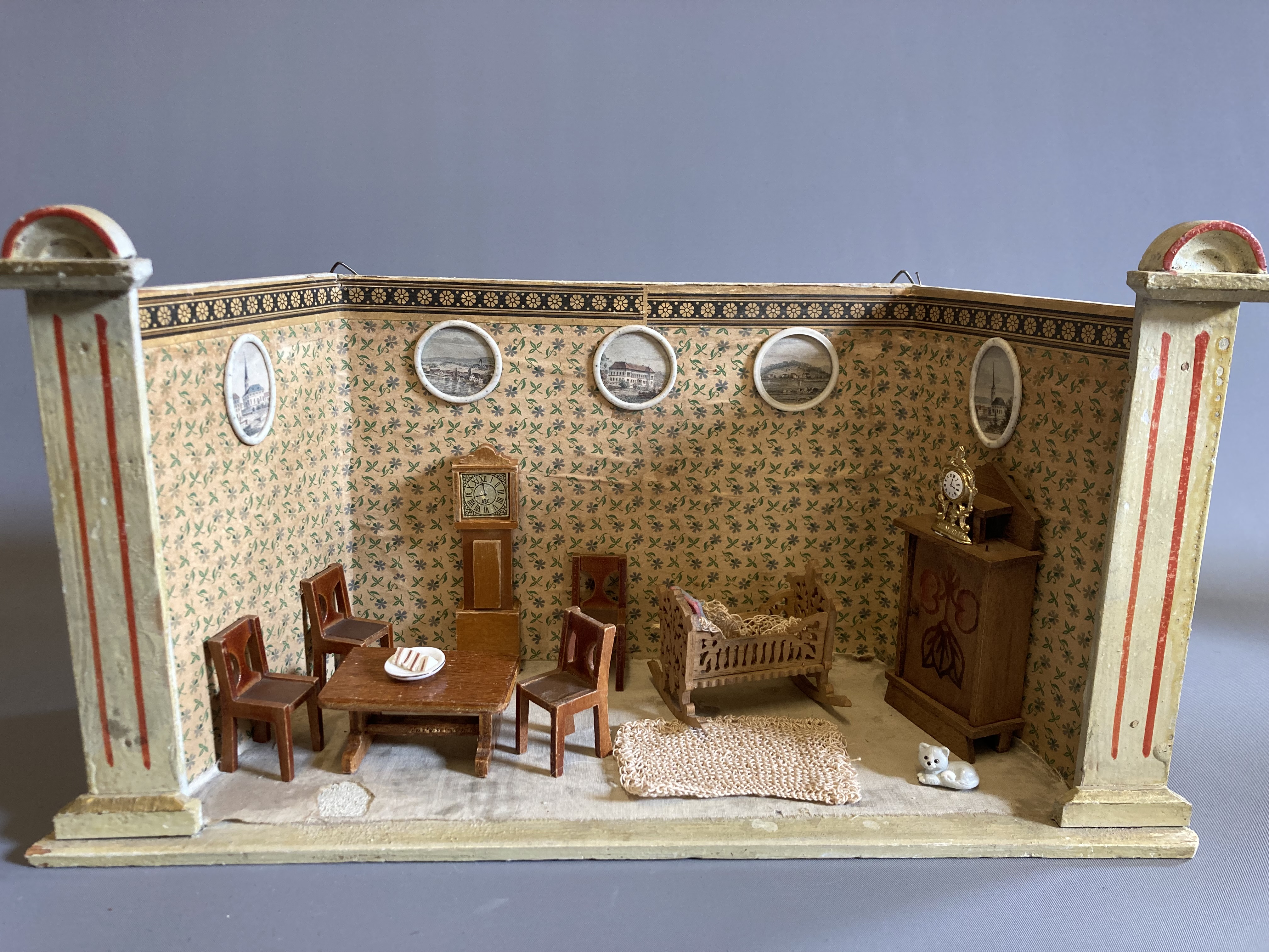 A Gottschalk doll's house room display Image