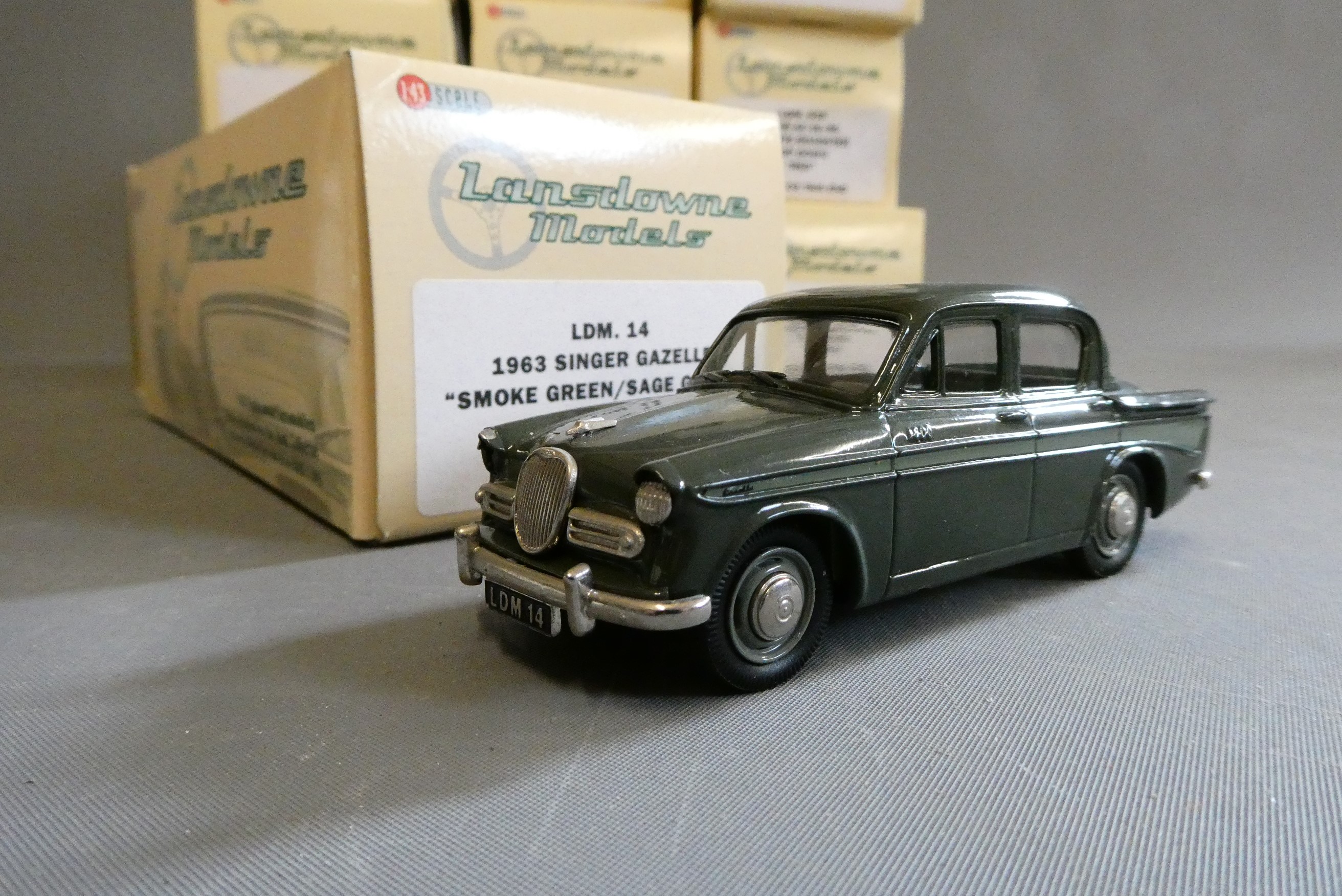 Ten Lansdowne Models 1:43 scale model cars. All items boxed, excellent (Est. plus 24% premium inc. Image