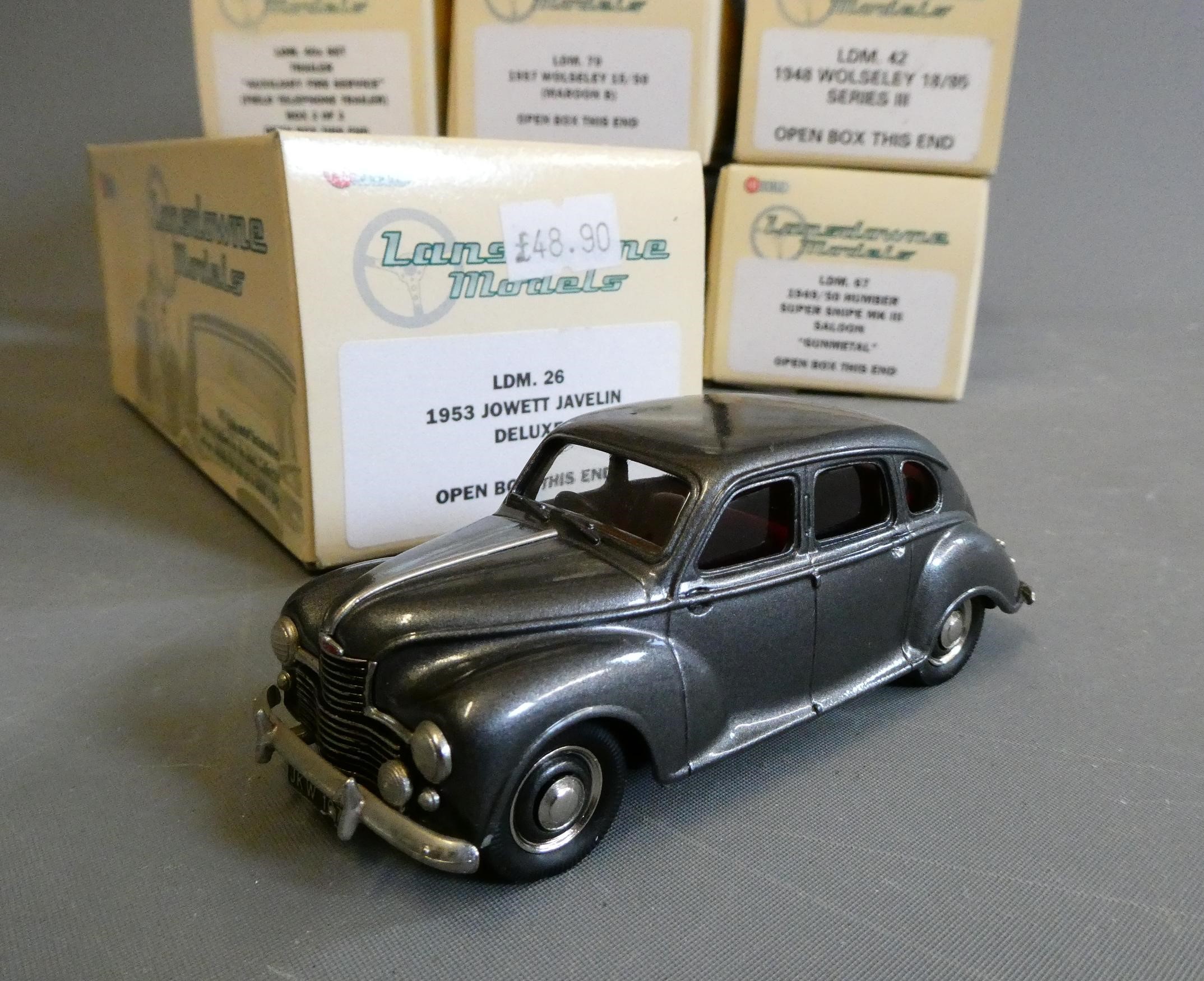 Eleven Lansdowne Models 1:43 scale model cars. All items boxed, excellent (Est. plus 24% premium Image