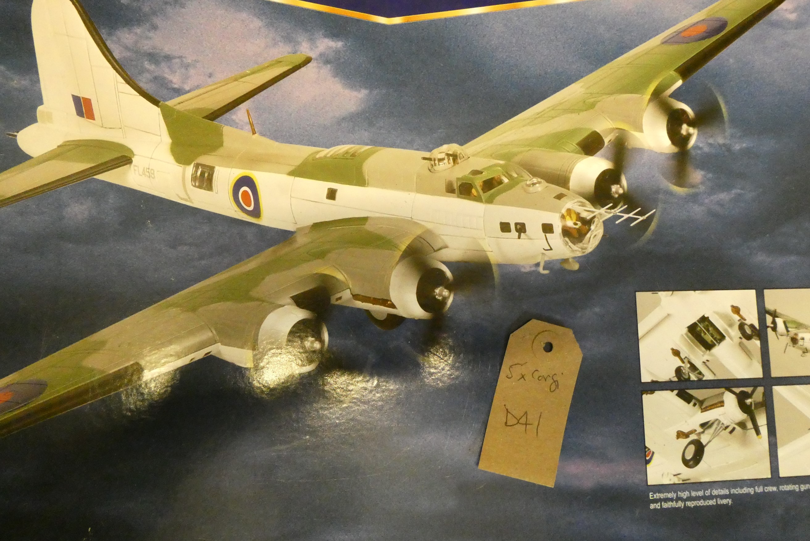Five Corgi Aviation Archive model aircraft Image