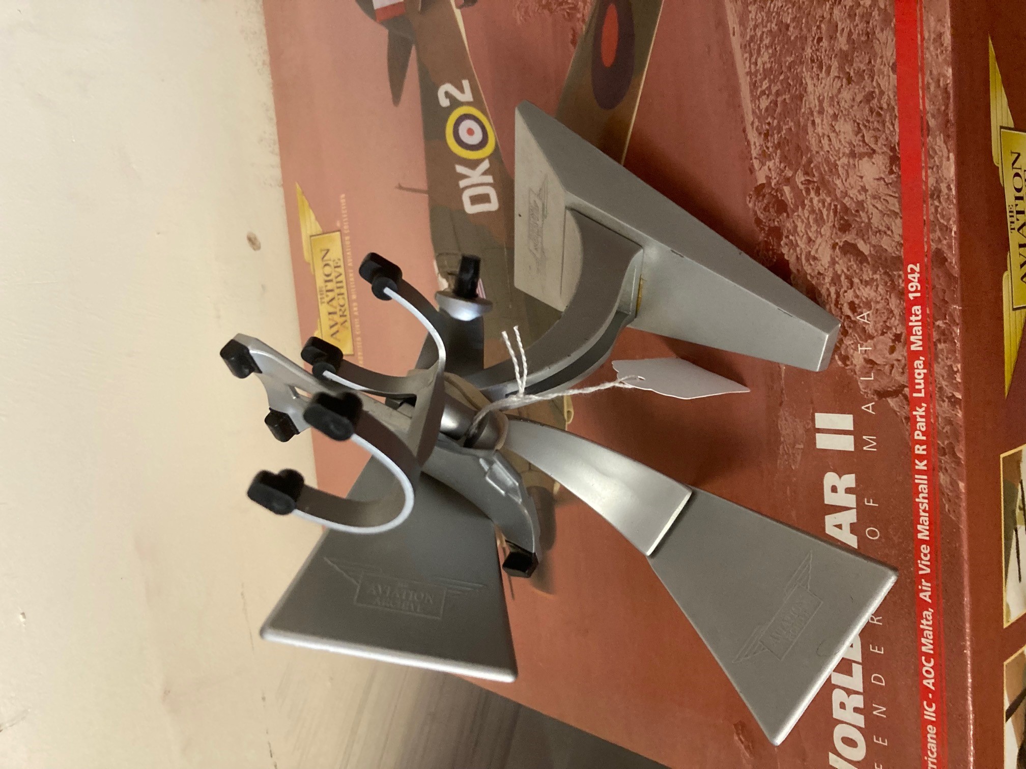 Six Corgi Aviation Archive model aircraft, all RAF types, all these models have been out on display. Image