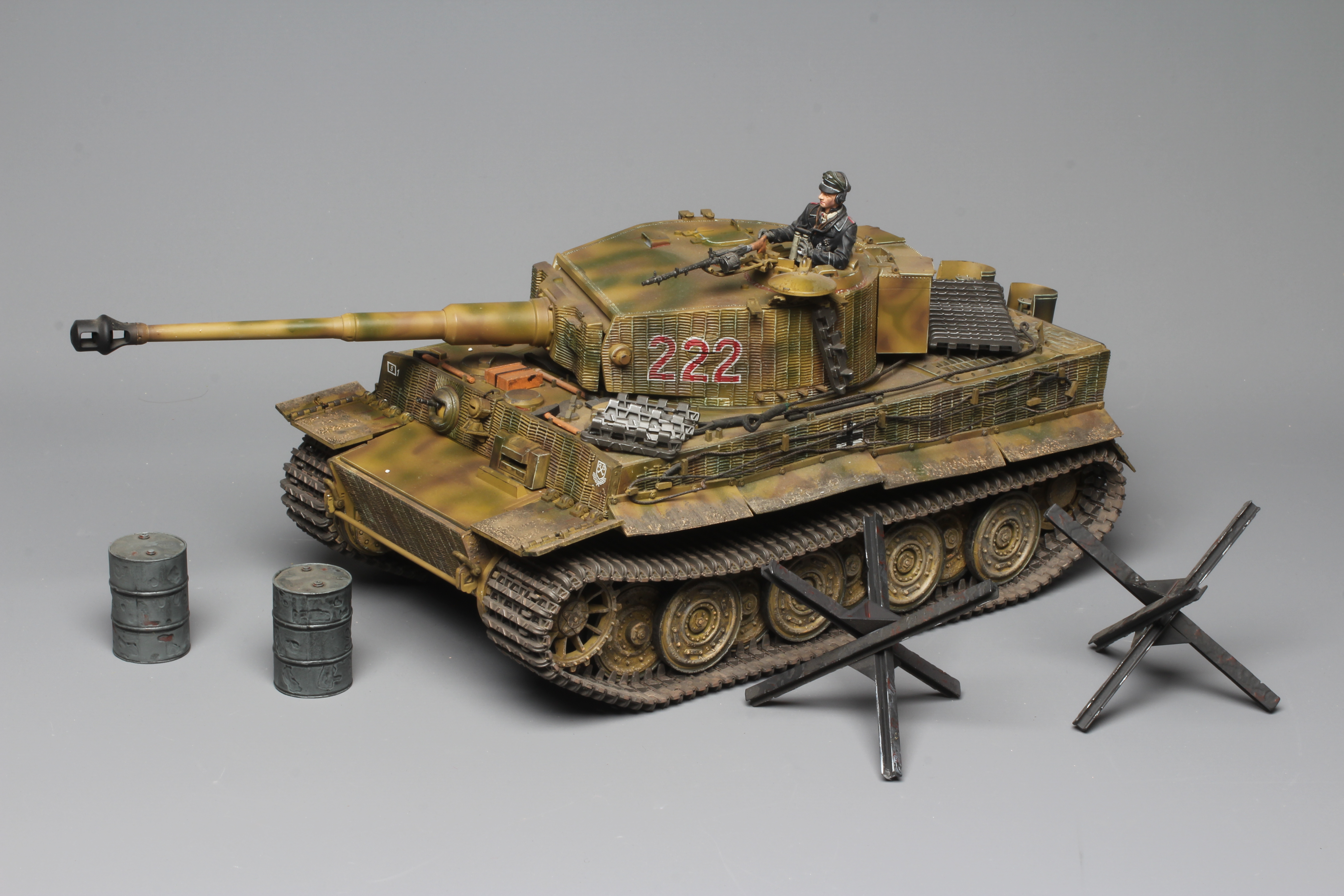 Forces of Valor large 1:16 scale German Tiger tank, this model has been on display, unchecked for Image