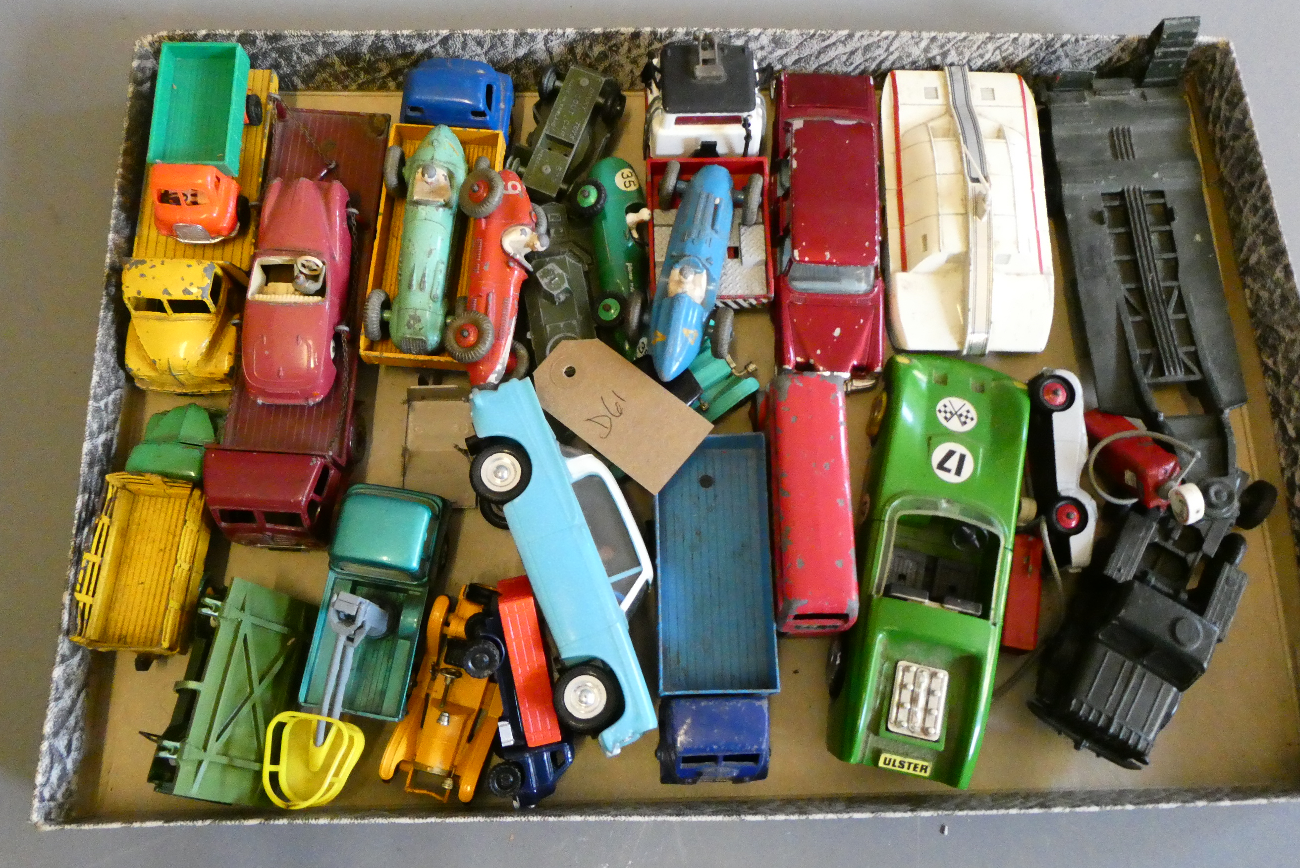 Unboxed vehicles by Dinky and others, most items in used played-with condition. Fair (Est. plus 24% Image