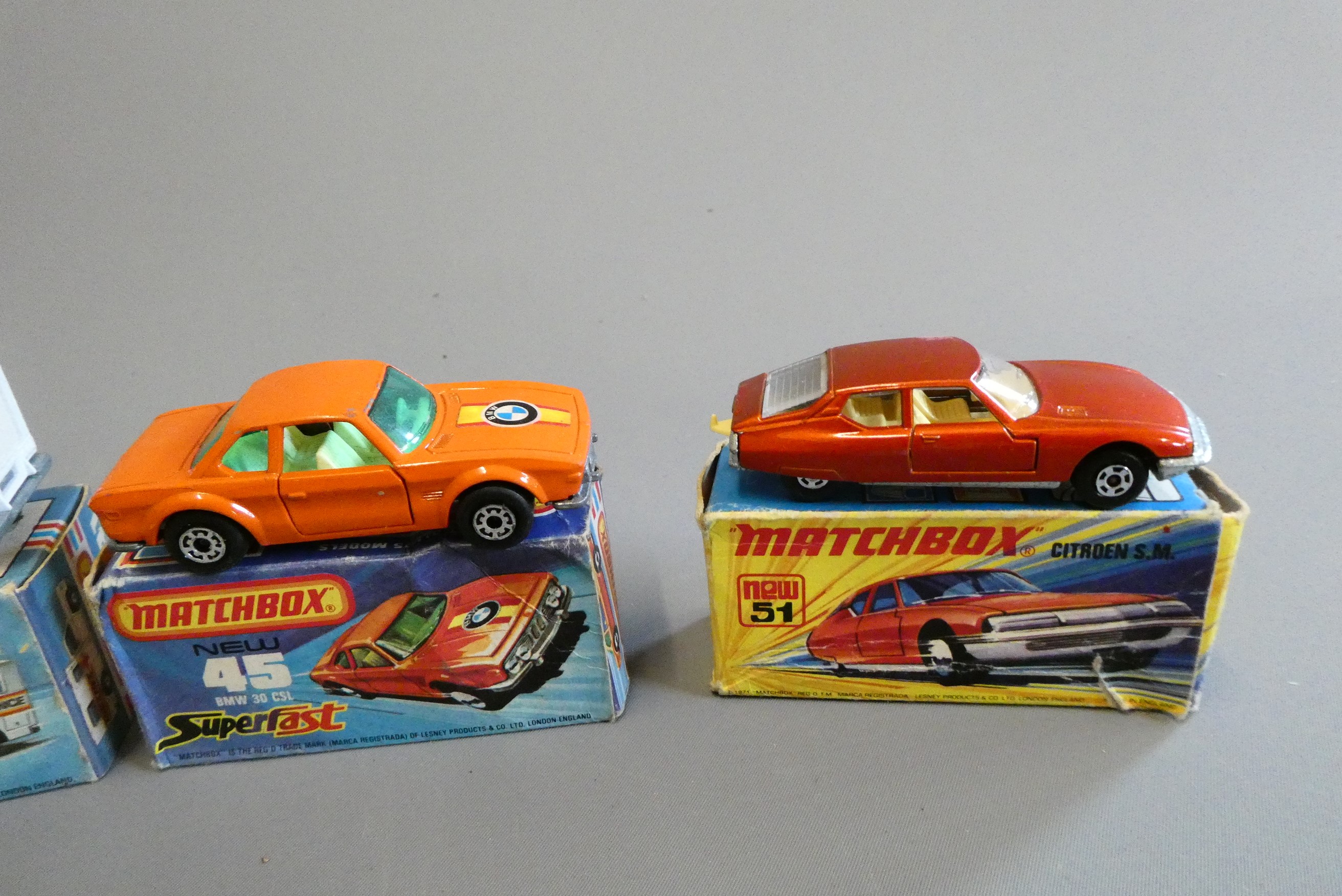 Matchbox Superfast cars comprising No1 Mod Rod Image