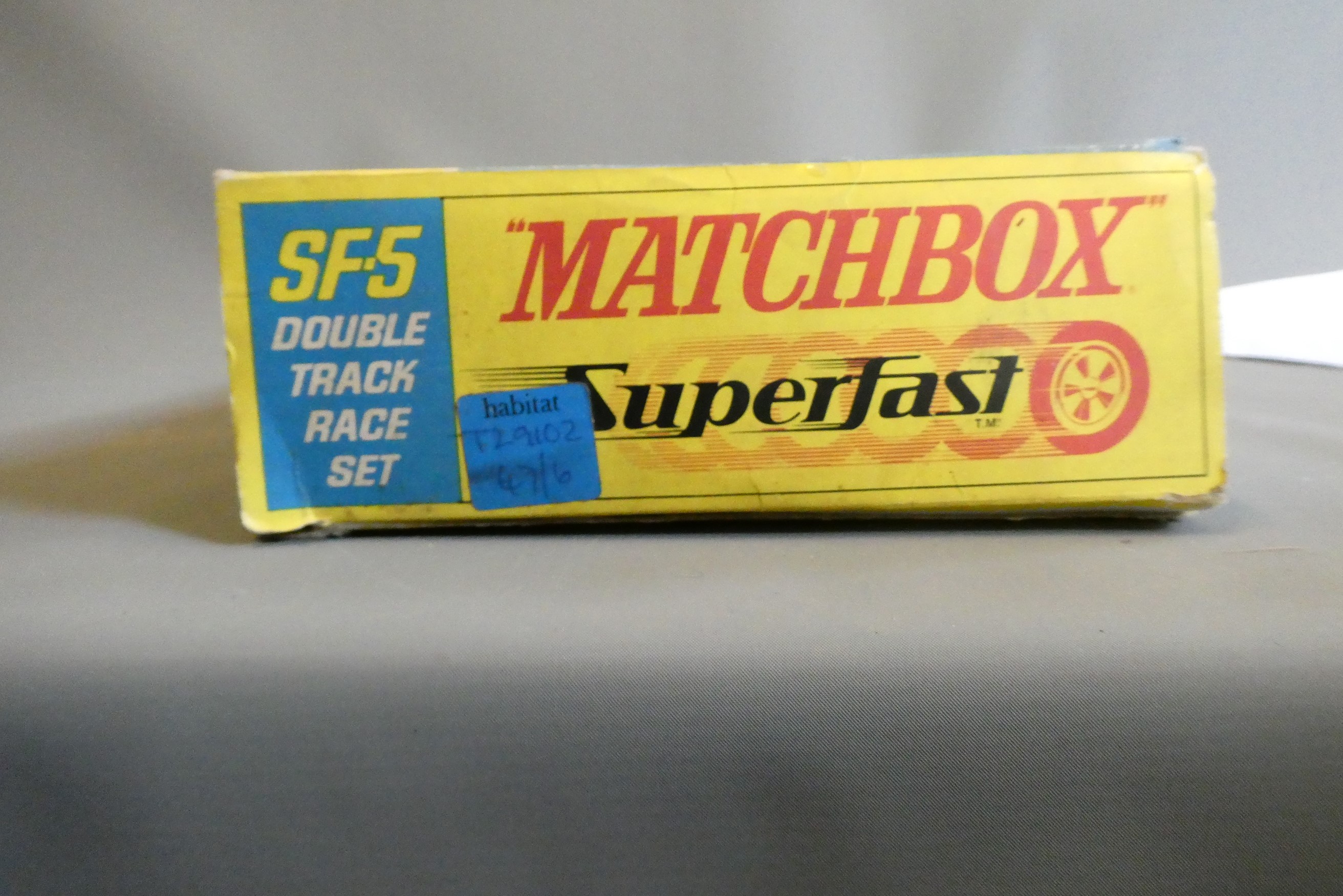 Matchbox Superfast track set SF-5 in good used condition with good box, no cars present, unchecked Image