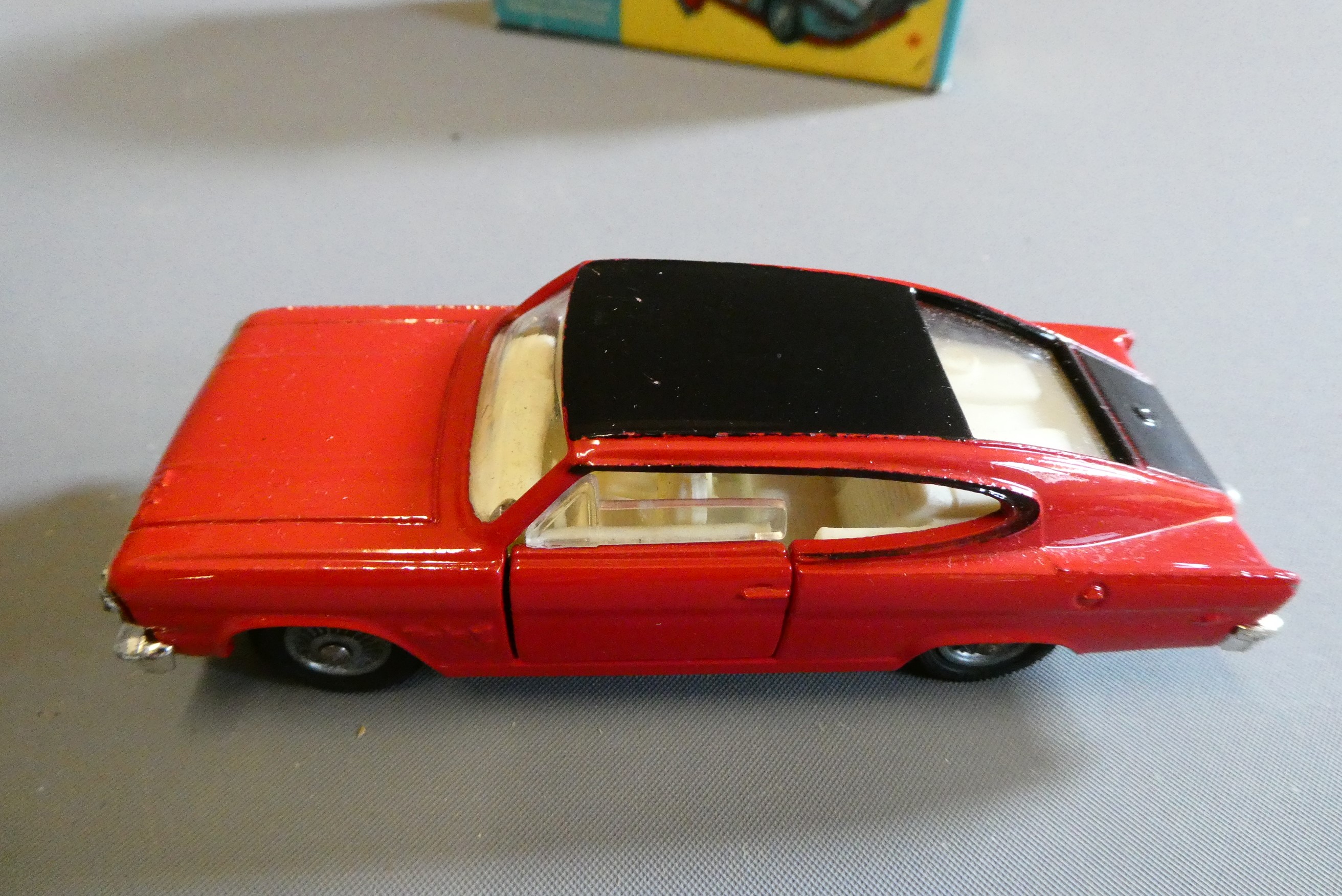 Corgi 263 Marlin Rambler and 324 Marcos 1800 GT, both items boxed, good+ (Est. plus 24% premium inc. Image