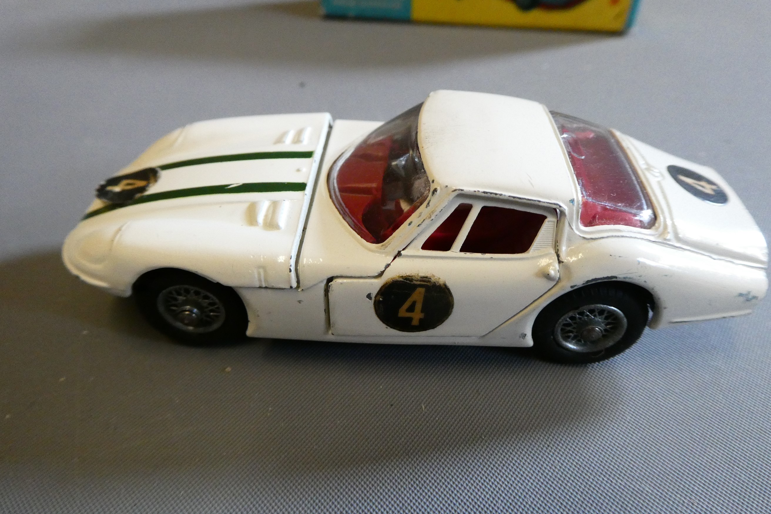 Corgi 263 Marlin Rambler and 324 Marcos 1800 GT, both items boxed, good+ (Est. plus 24% premium inc. Image