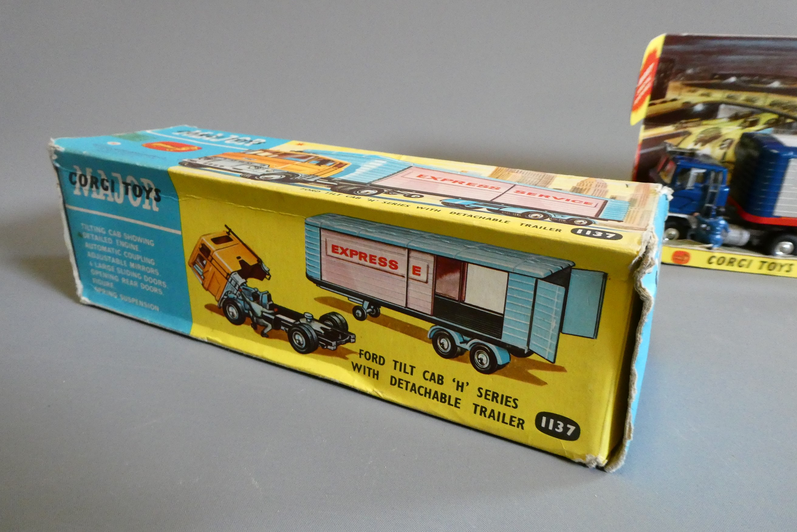 Corgi 1137 Ford Tilt Cab Express Services. Box fair to good, model excellent (Est. plus 24% premium Image