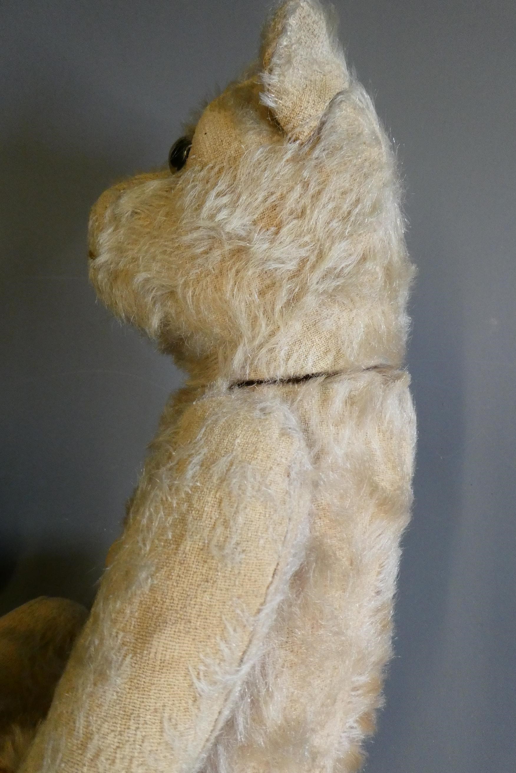 Two early 20th century plush bears Image