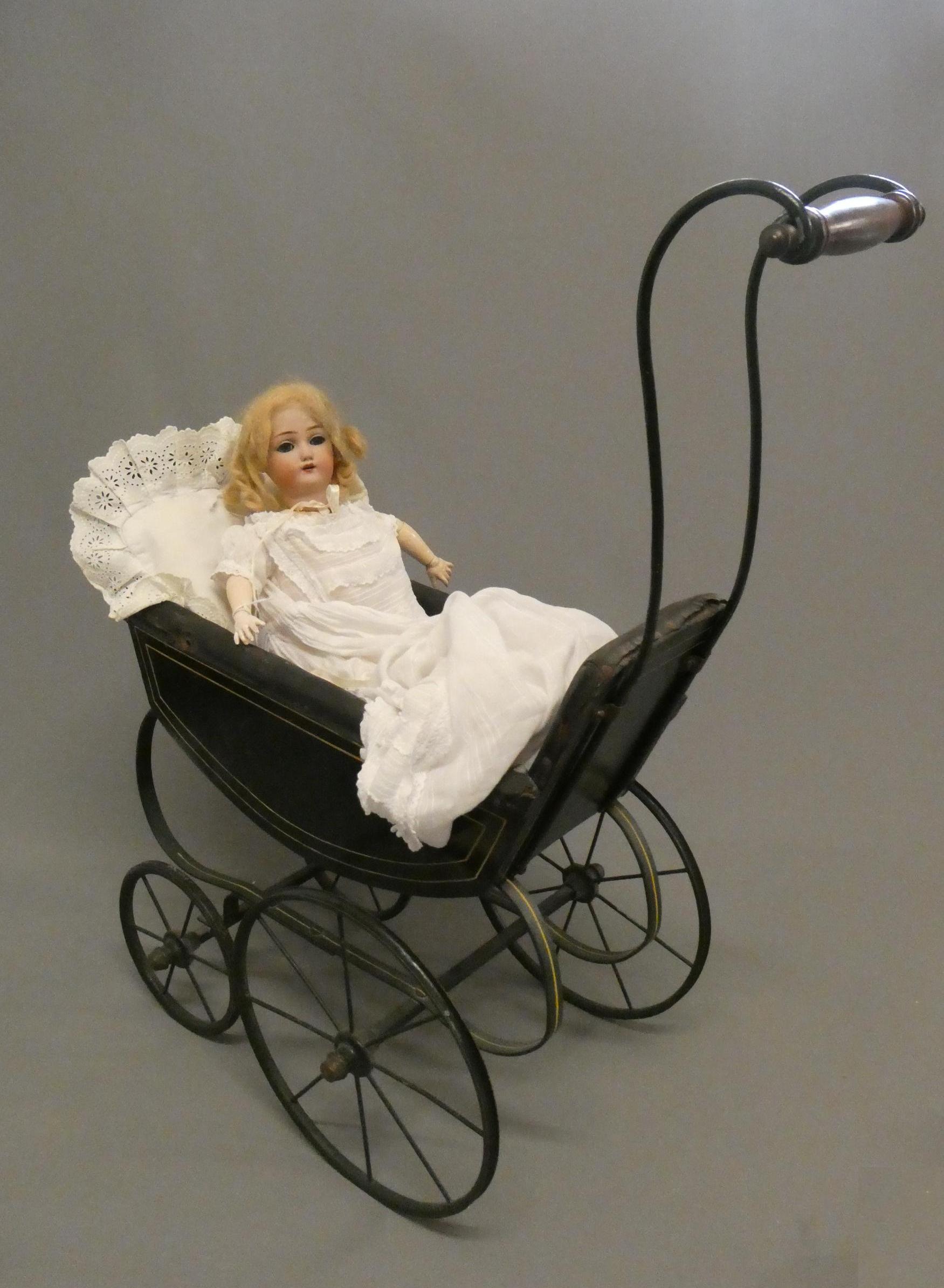 A Simon & Halbig bisque socket head doll Image