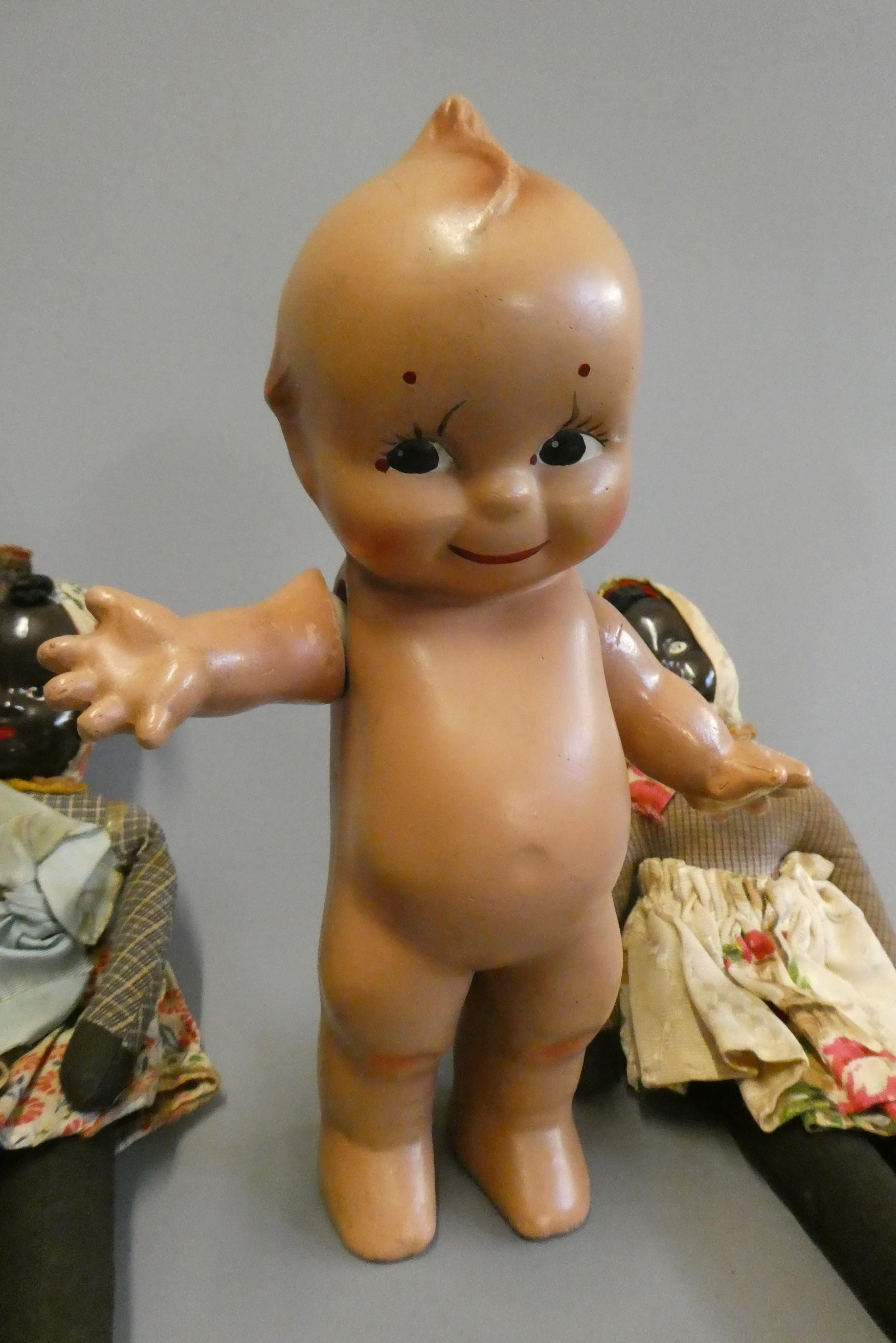 Three vintage dolls Image
