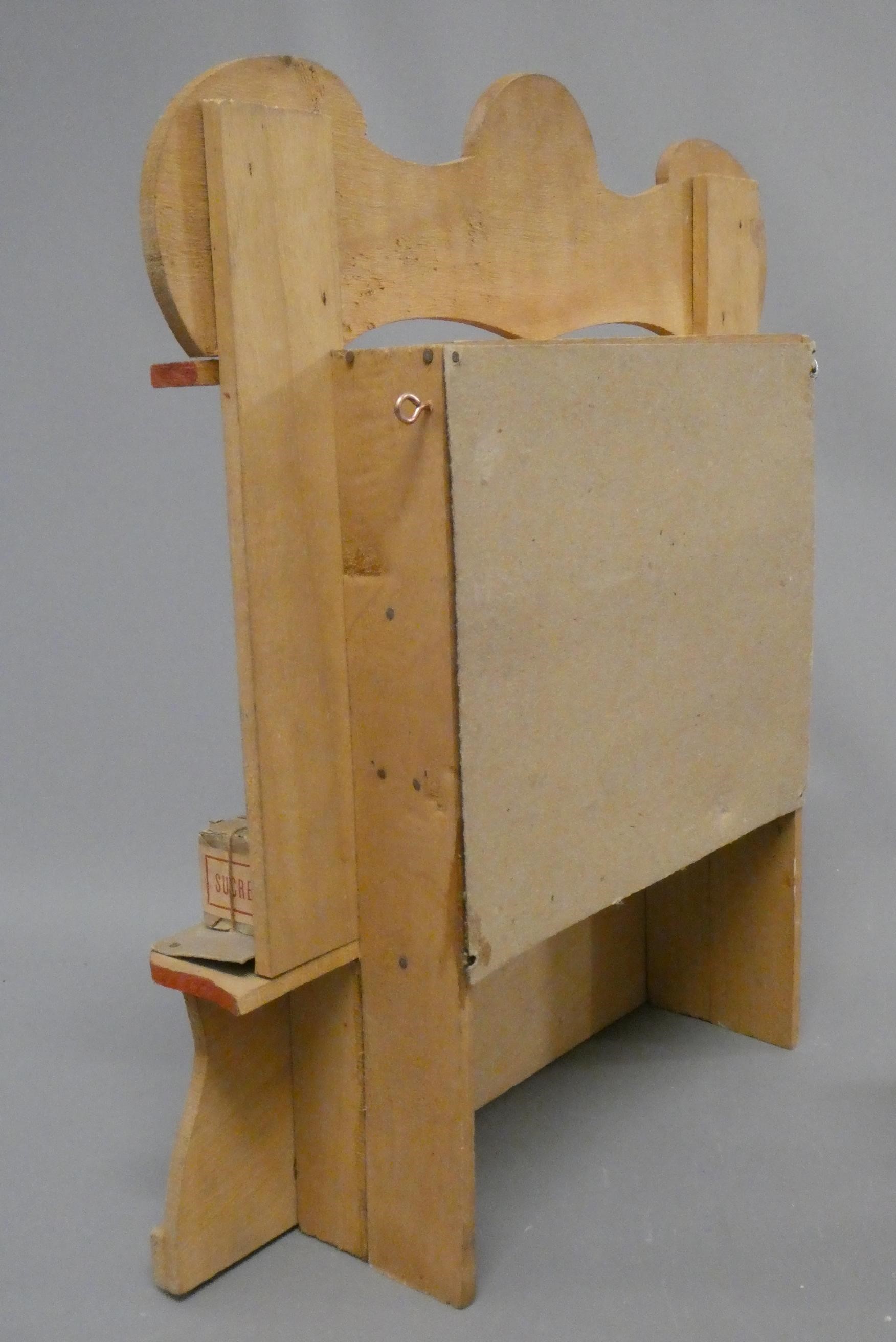 Two vintage doll's house/display items Image