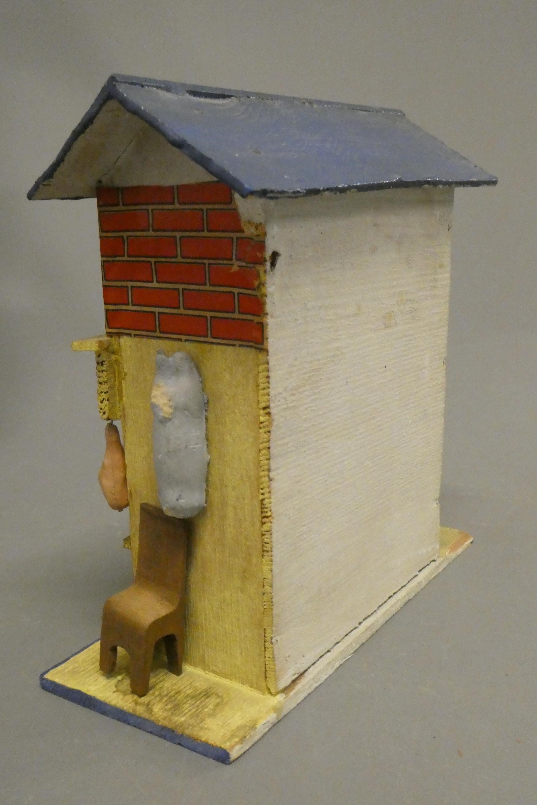 Two vintage doll's house/display items Image