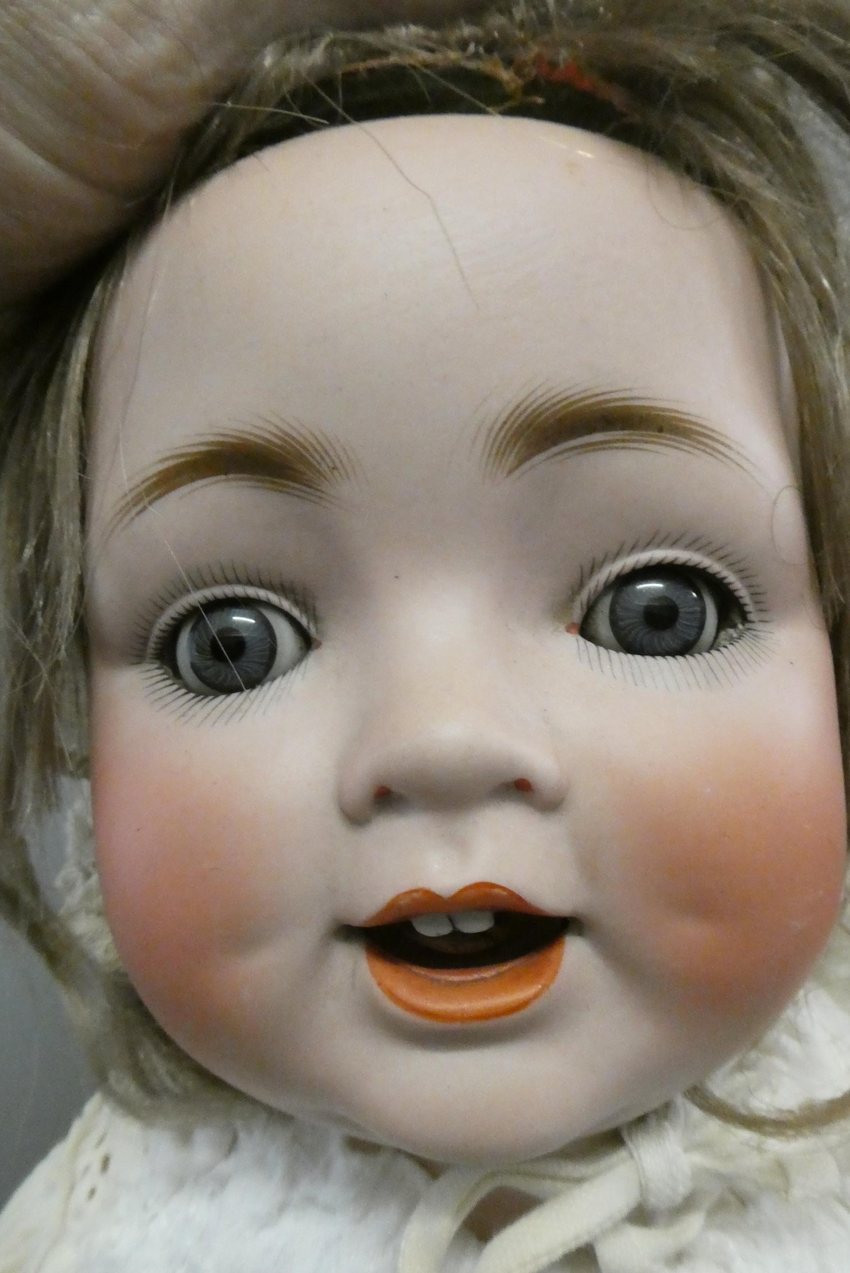A German bisque socket head character doll Image