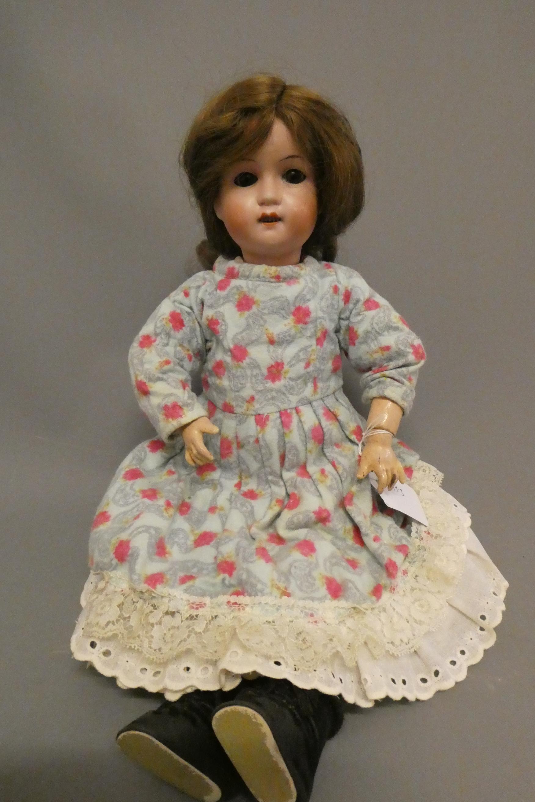 A W. Goebel bisque socket head doll Image