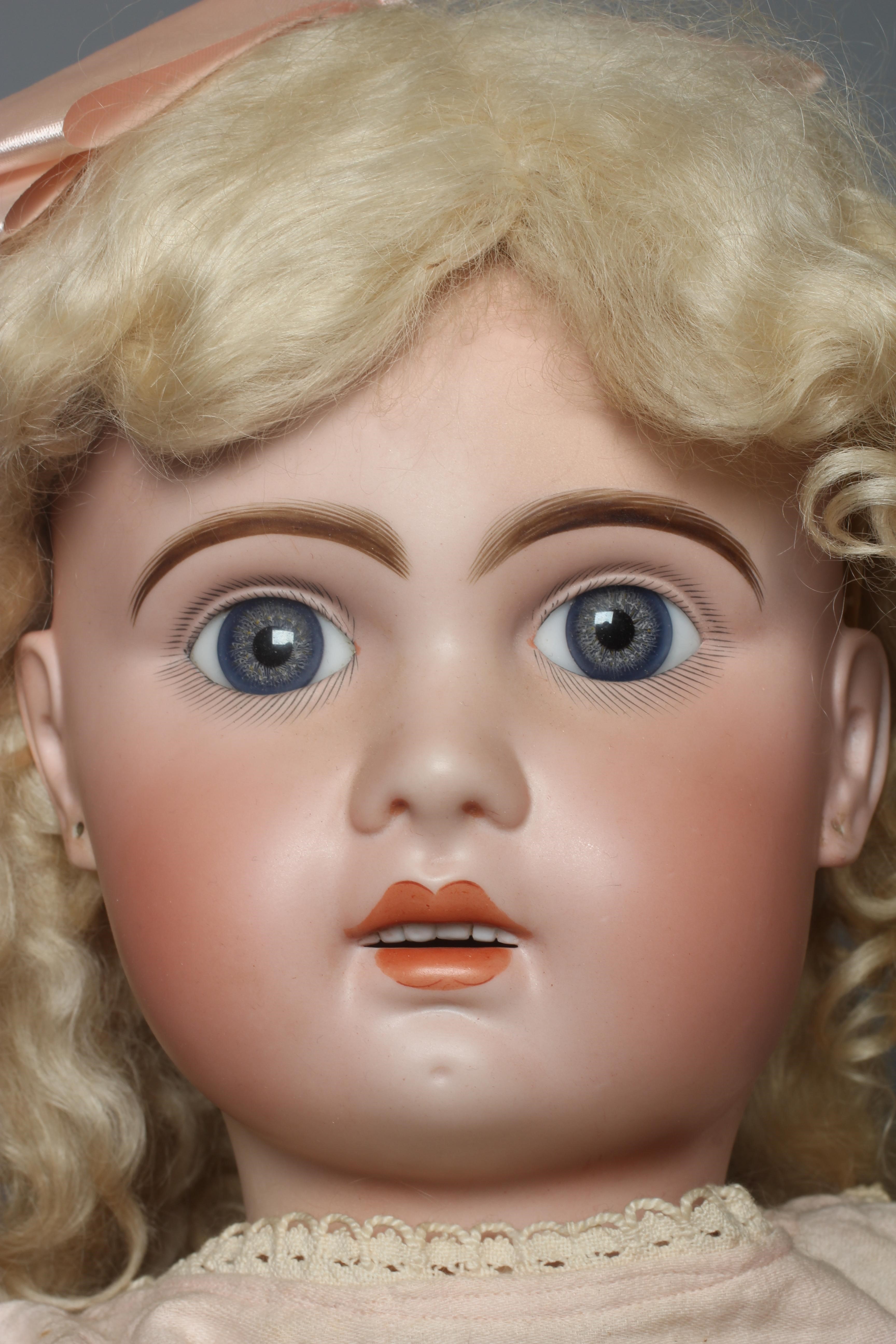 A Jumeau bisque socket head doll Image