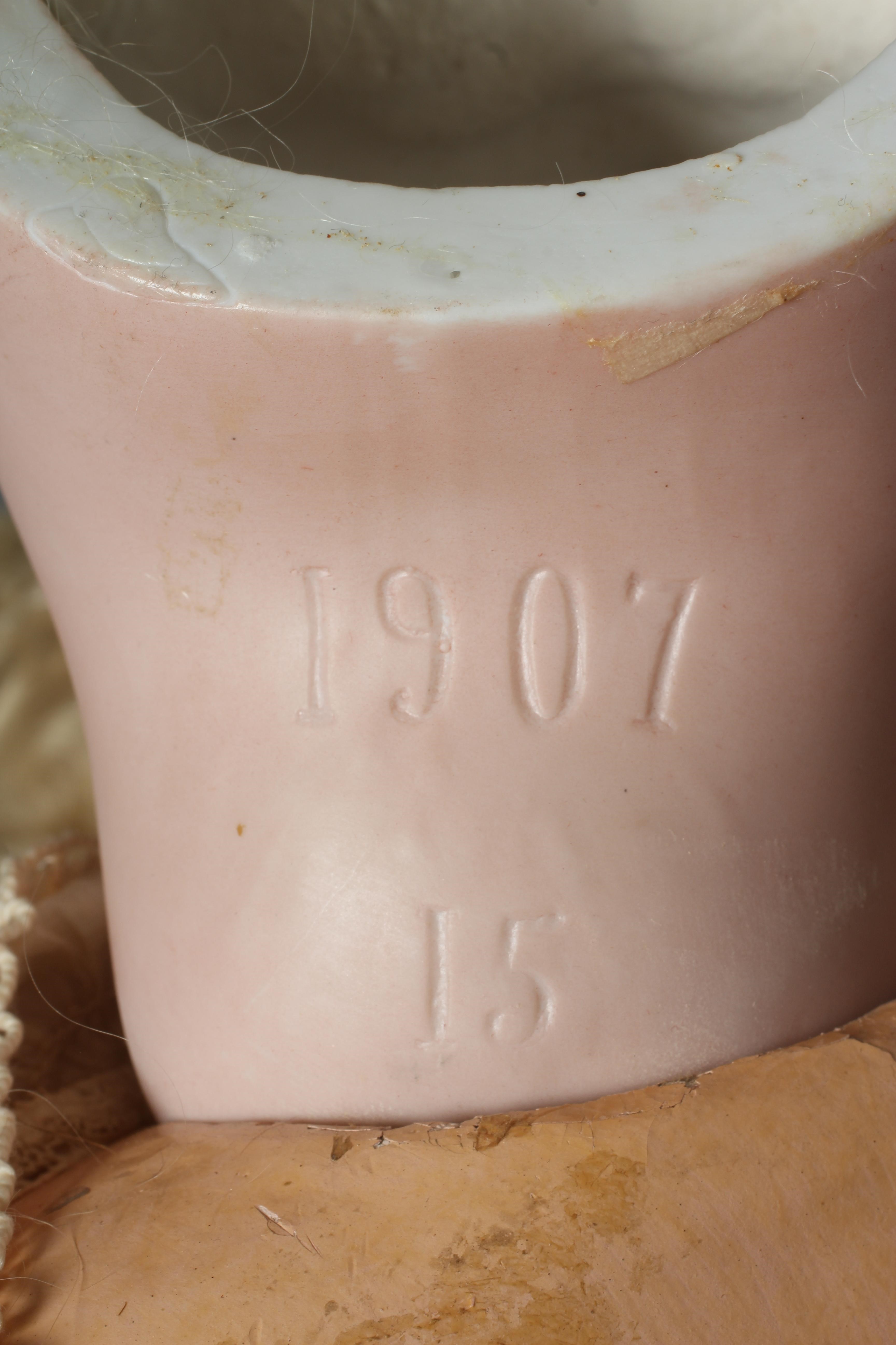 A Jumeau bisque socket head doll Image