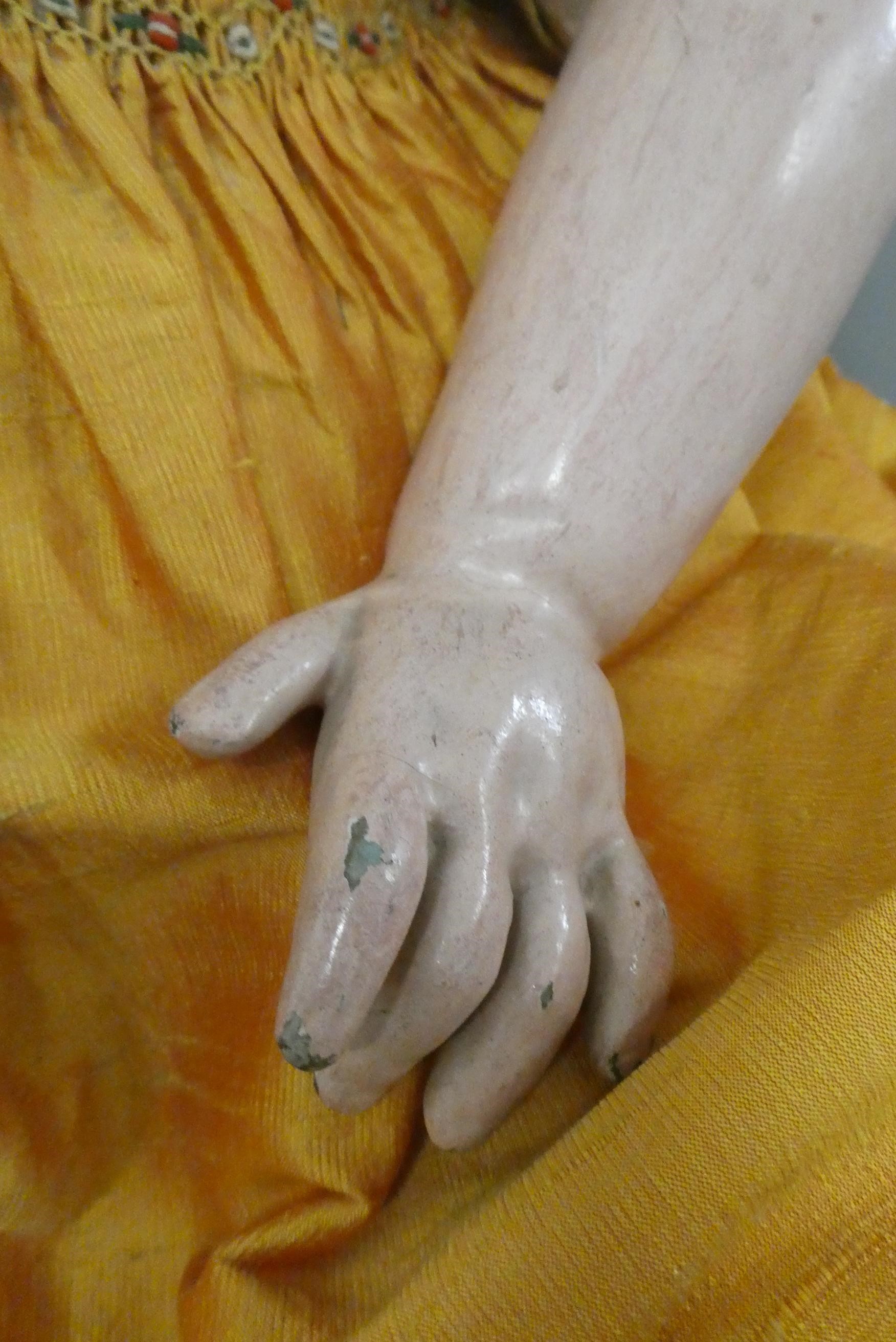 A Jumeau bisque socket head doll Image