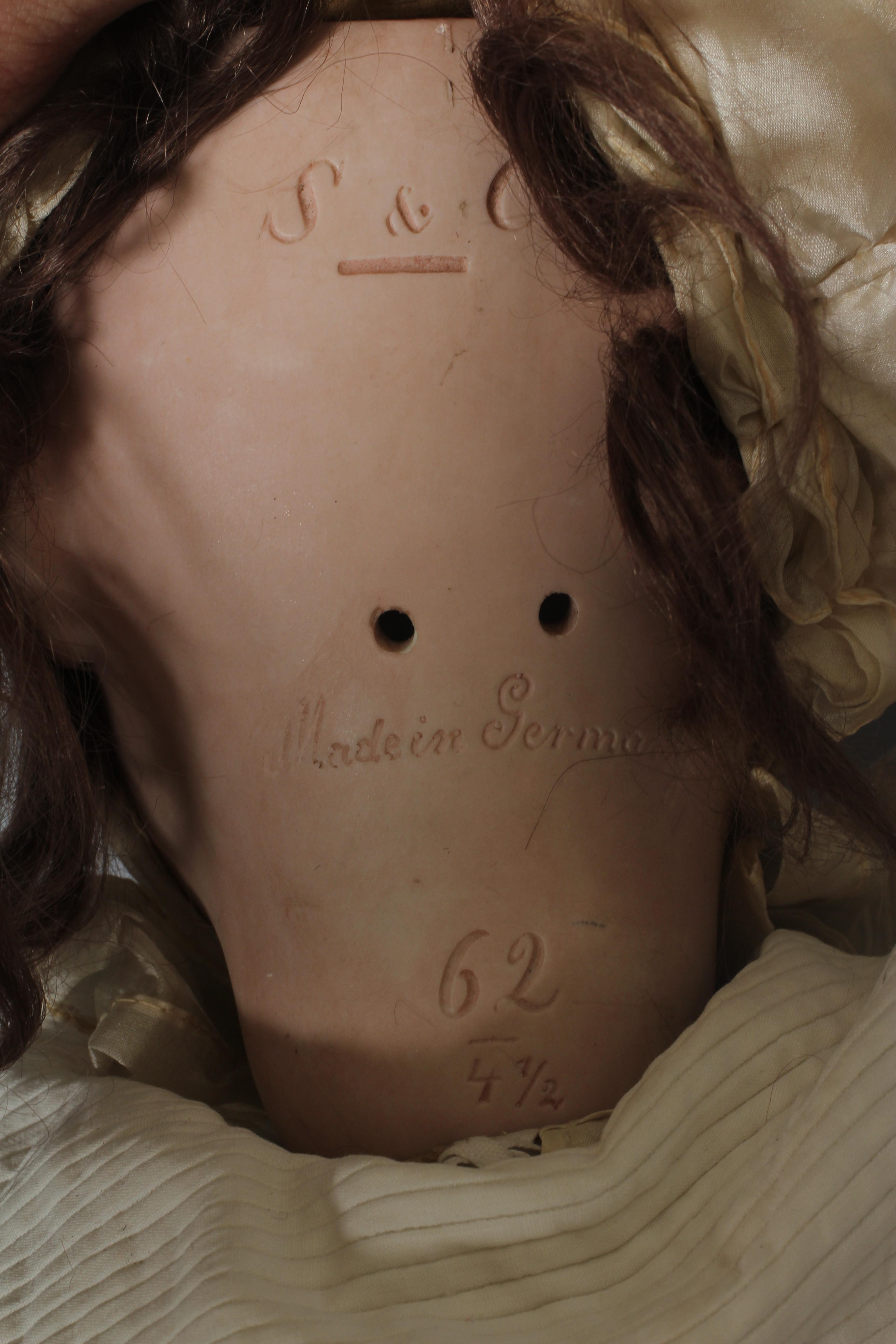An S & C bisque socket head doll Image