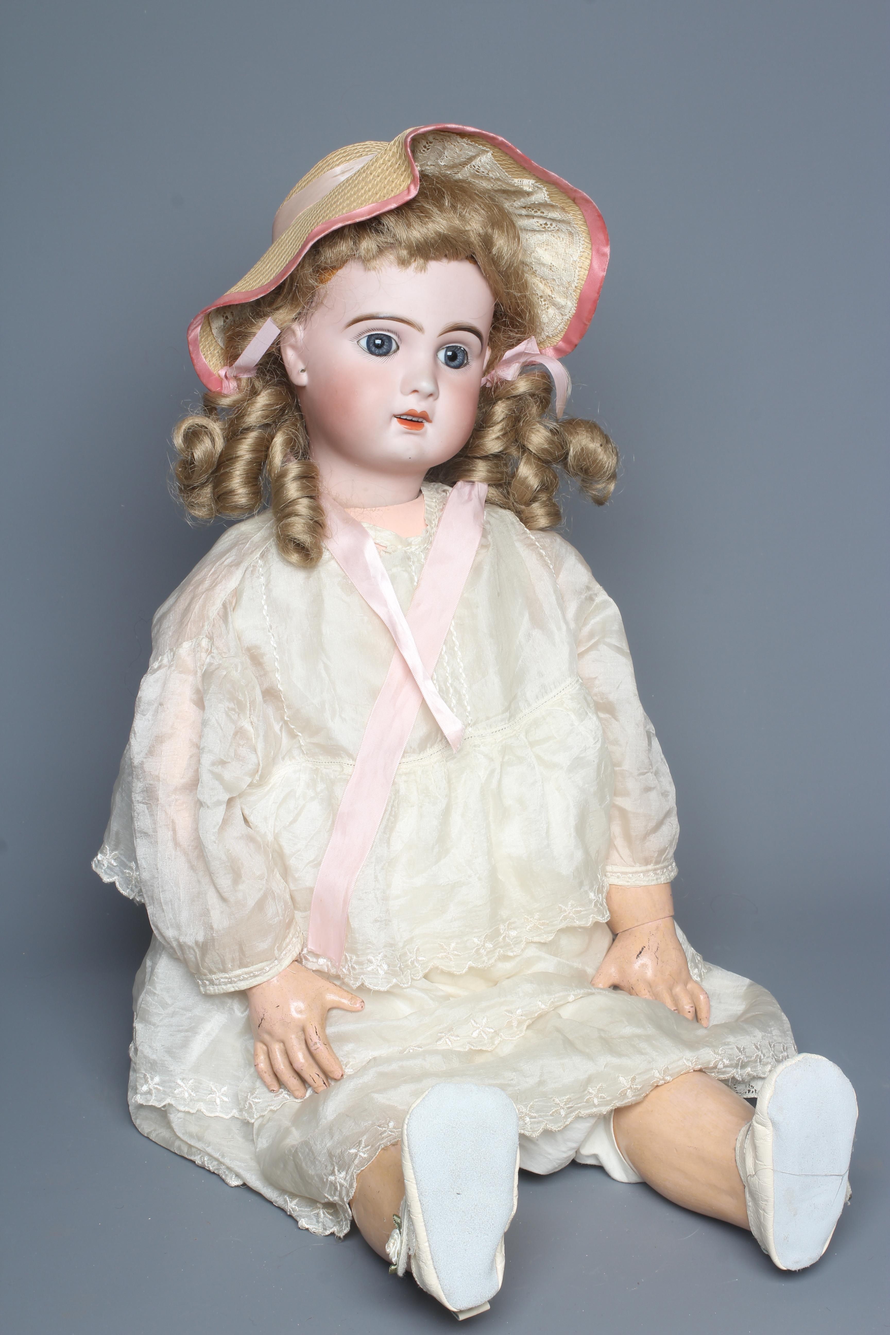 A possible Jumeau bisque socket head doll Image