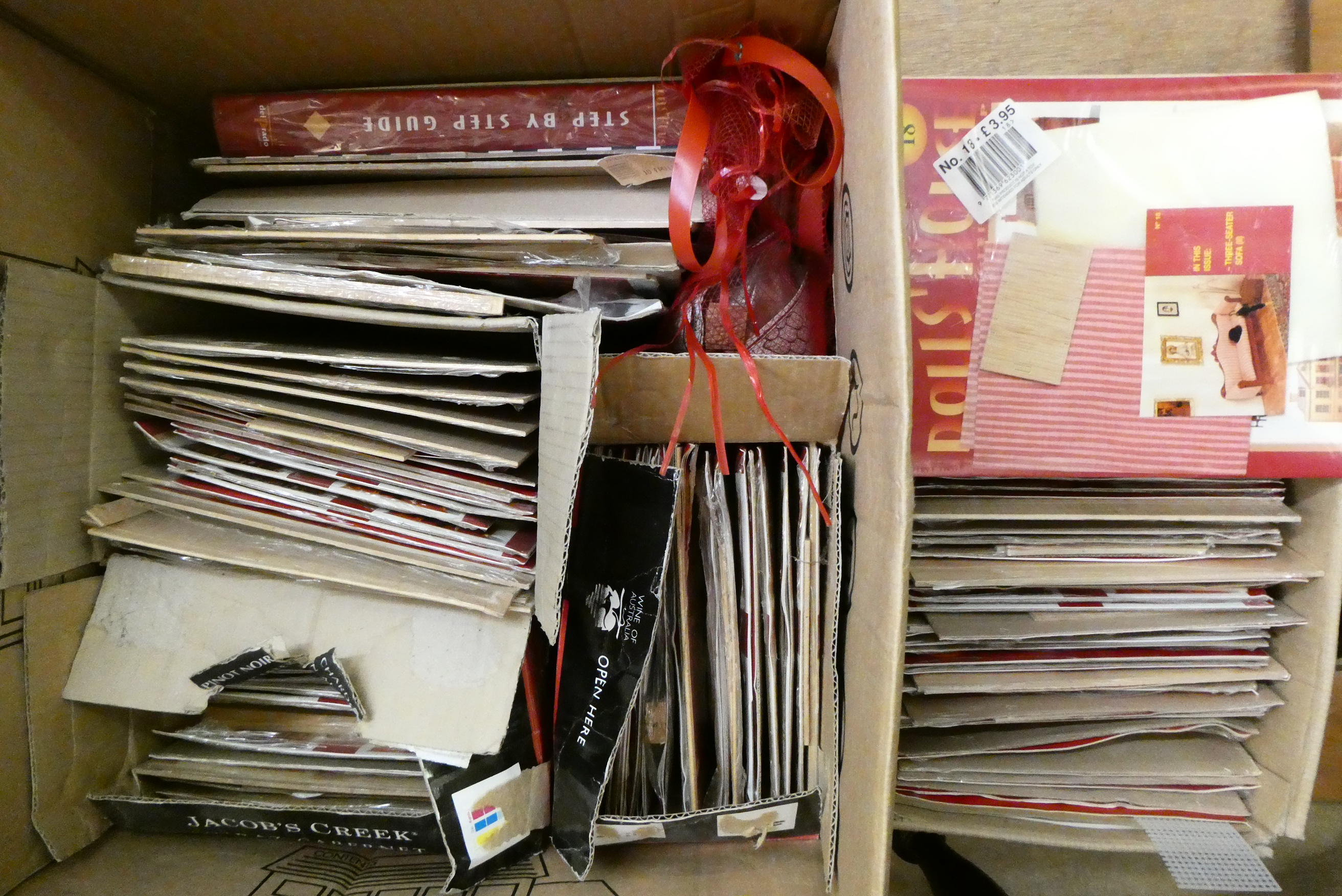 Two boxes of doll's house accessory construction kits (Est. plus 24% buyer's premium inc. VAT) Image