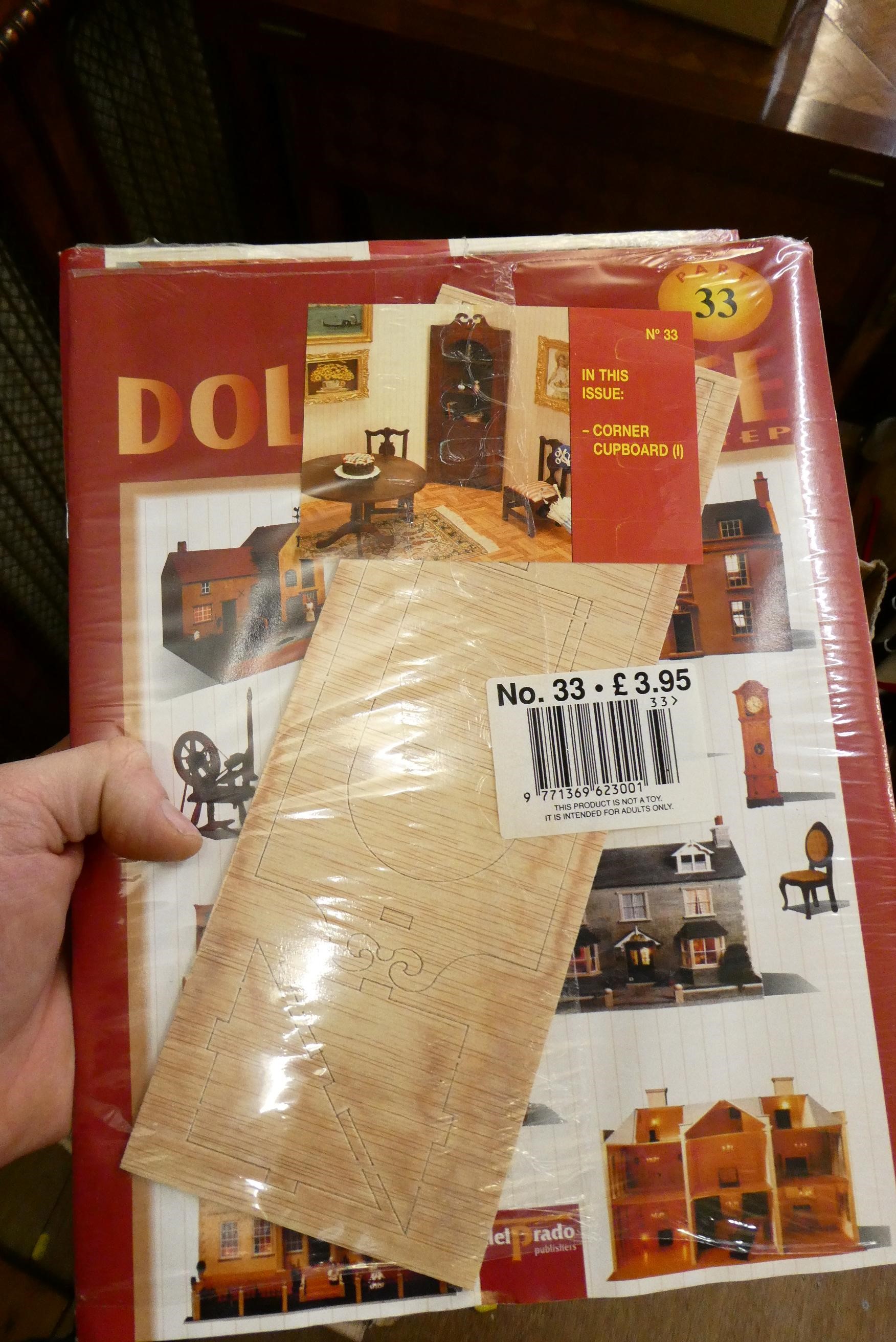 Two boxes of doll's house accessory construction kits (Est. plus 24% buyer's premium inc. VAT) Image