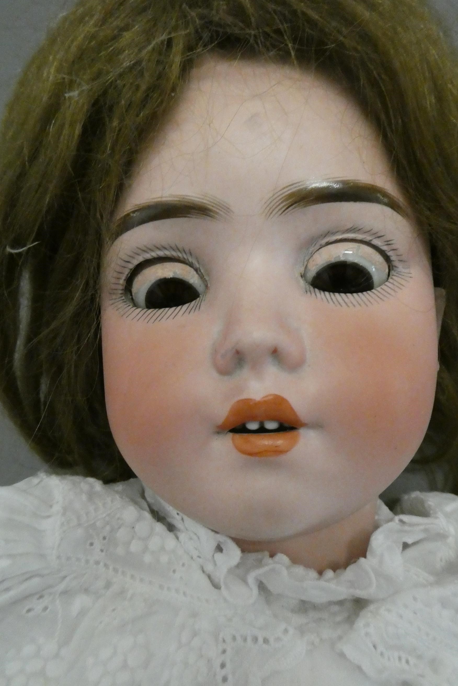 Two Schoenau & Hoffmeister bisque socket head dolls Image