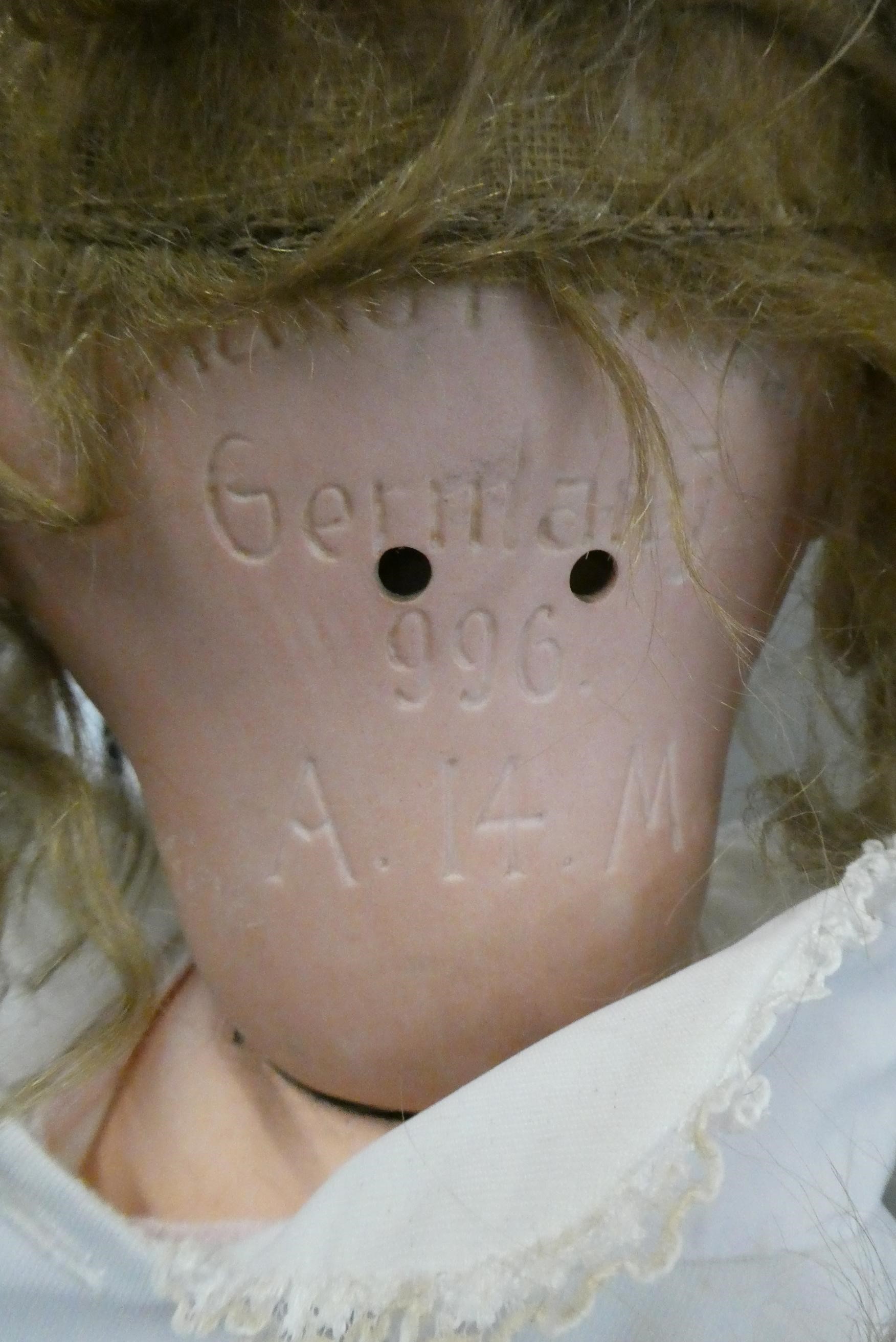 An Armand Marseille bisque socket head doll Image