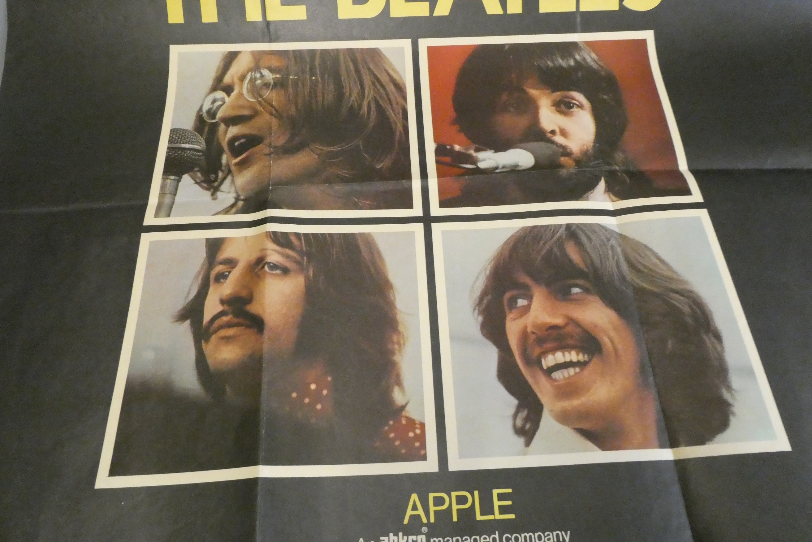 A Beatles "Let it be" poster, by Leonard Ripley & Co. Ltd., 102 x 76cm (Est. plus 24% buyer's Image