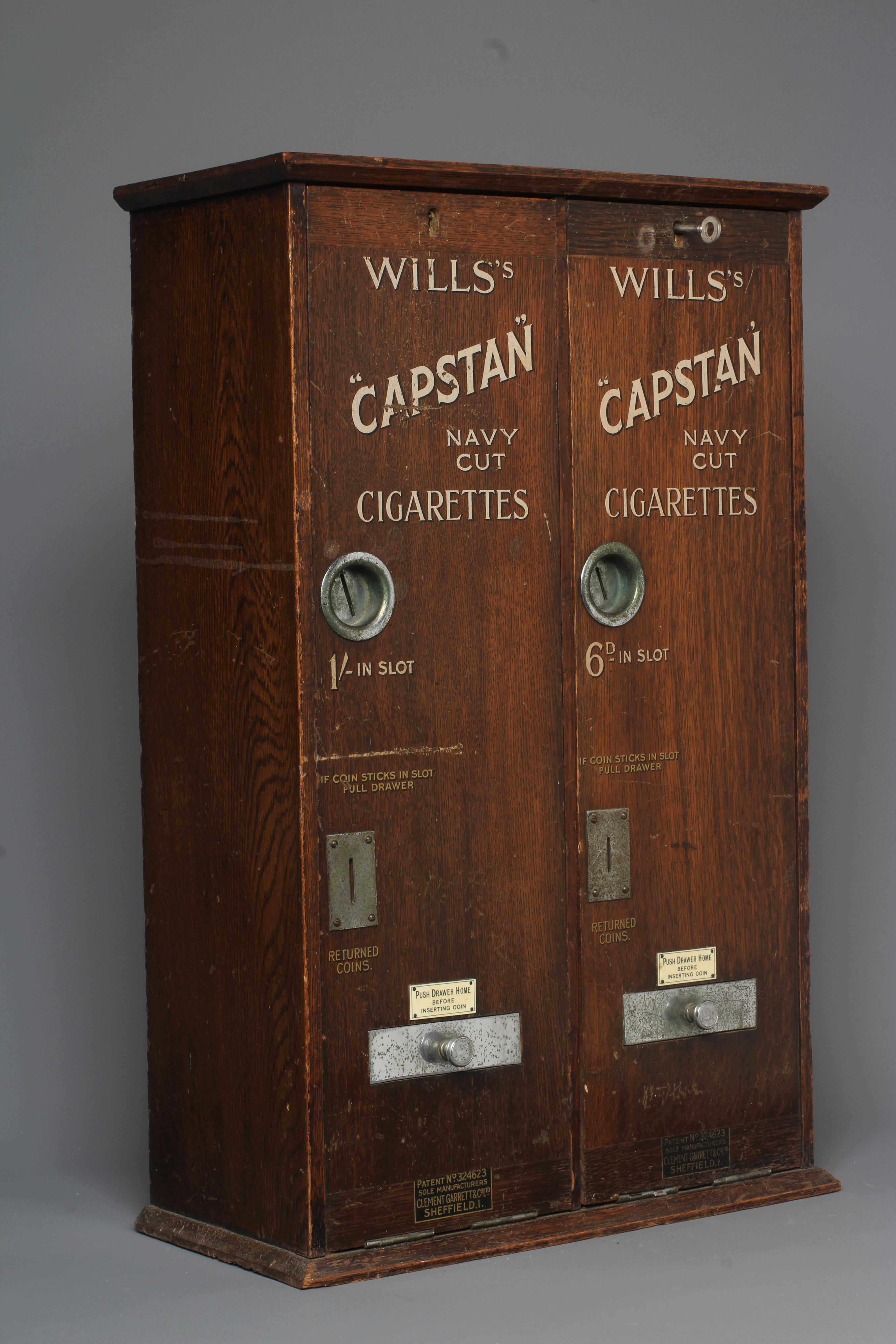 A Wills's Capstan Navy Cut Cigarette dispenser Image