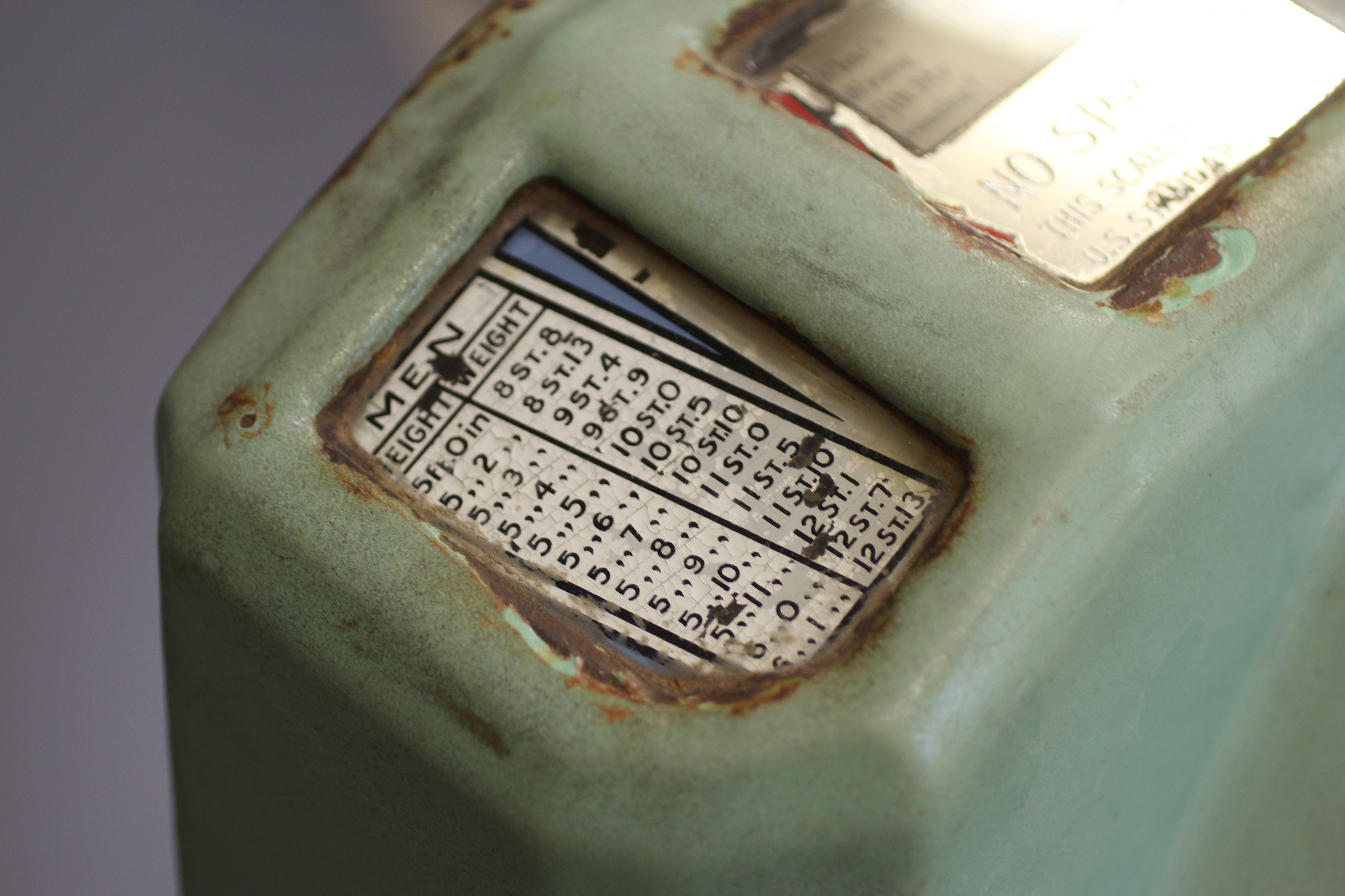 A Watling Scale Co. "Your Weight and Fortune" coin operated machine Image