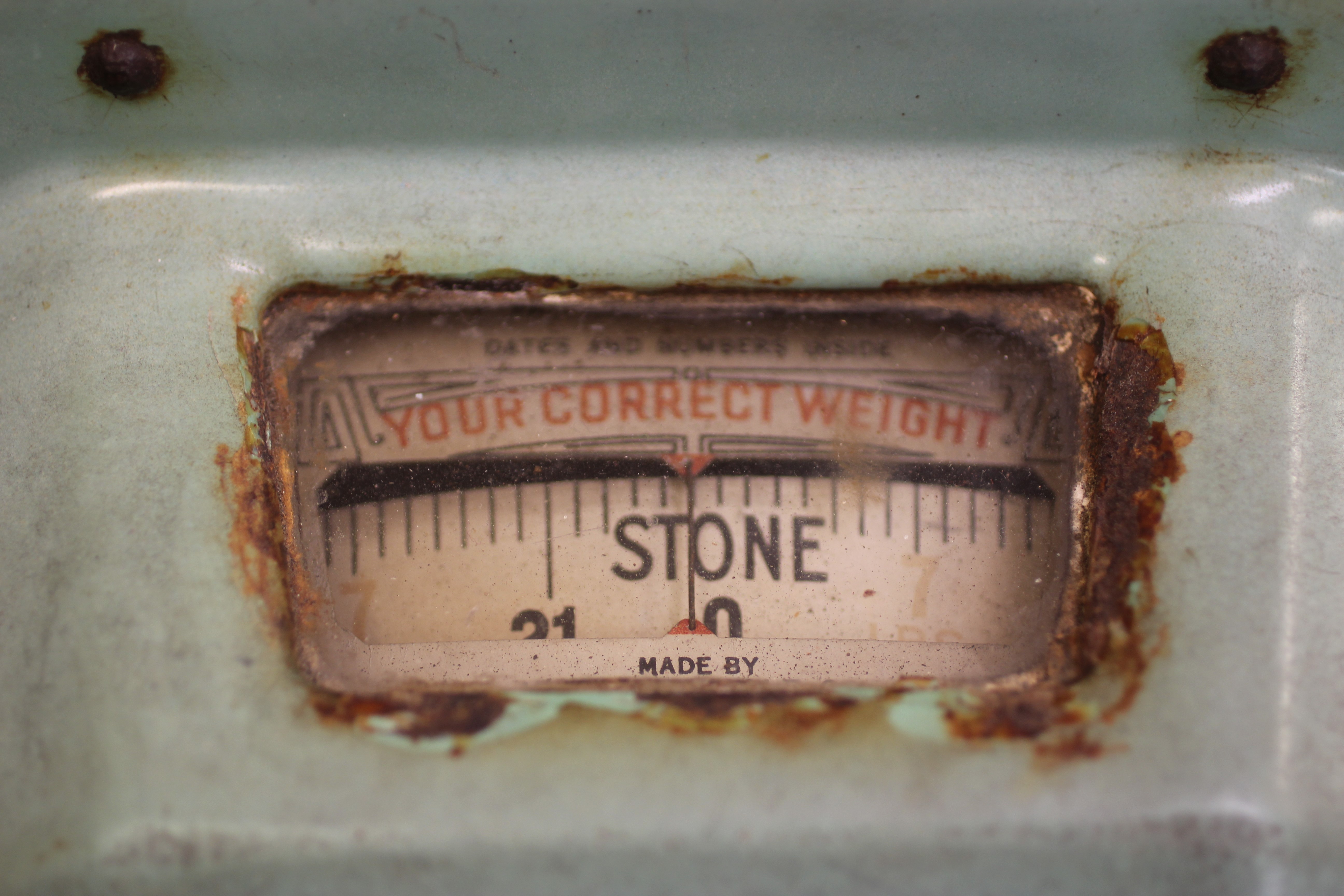 A Watling Scale Co. "Your Weight and Fortune" coin operated machine Image