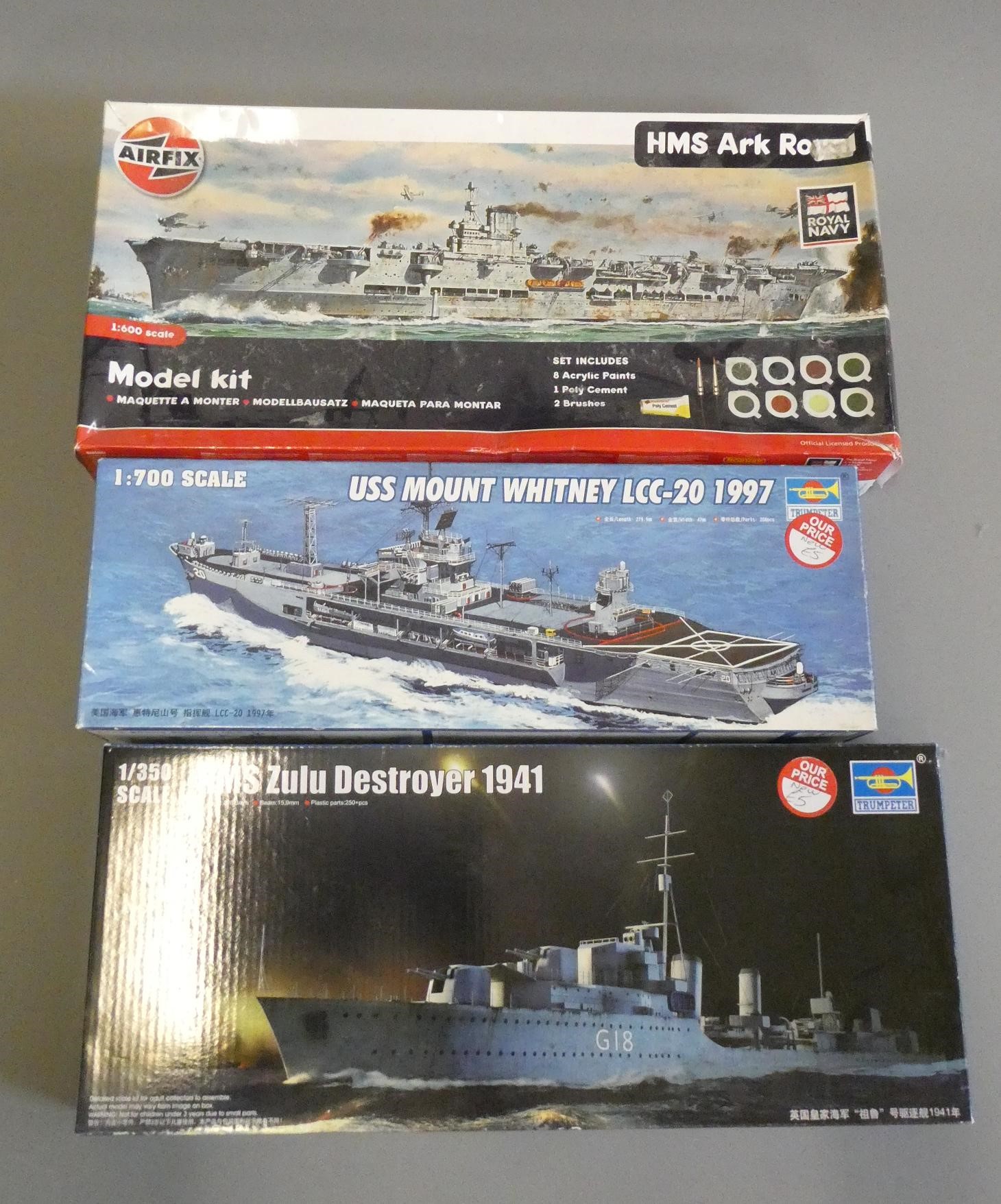Twenty Five plastic construction kits Image