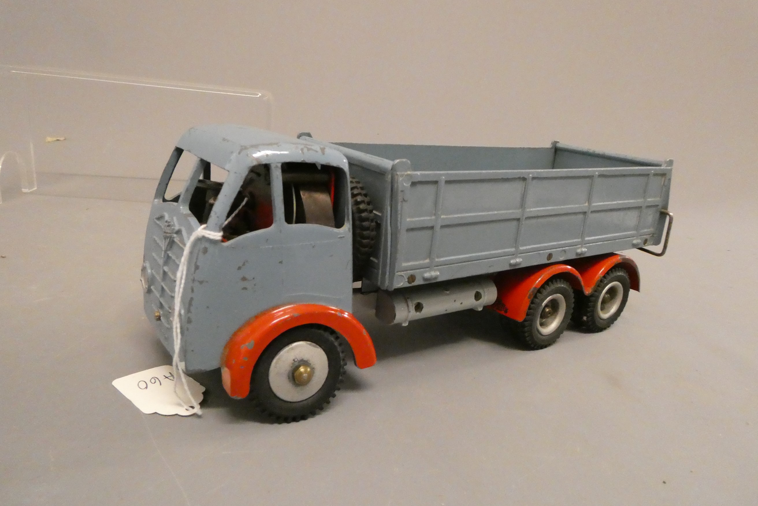 Shackleton Clockwork Foden tipper lorry finished in pale blue with key Image