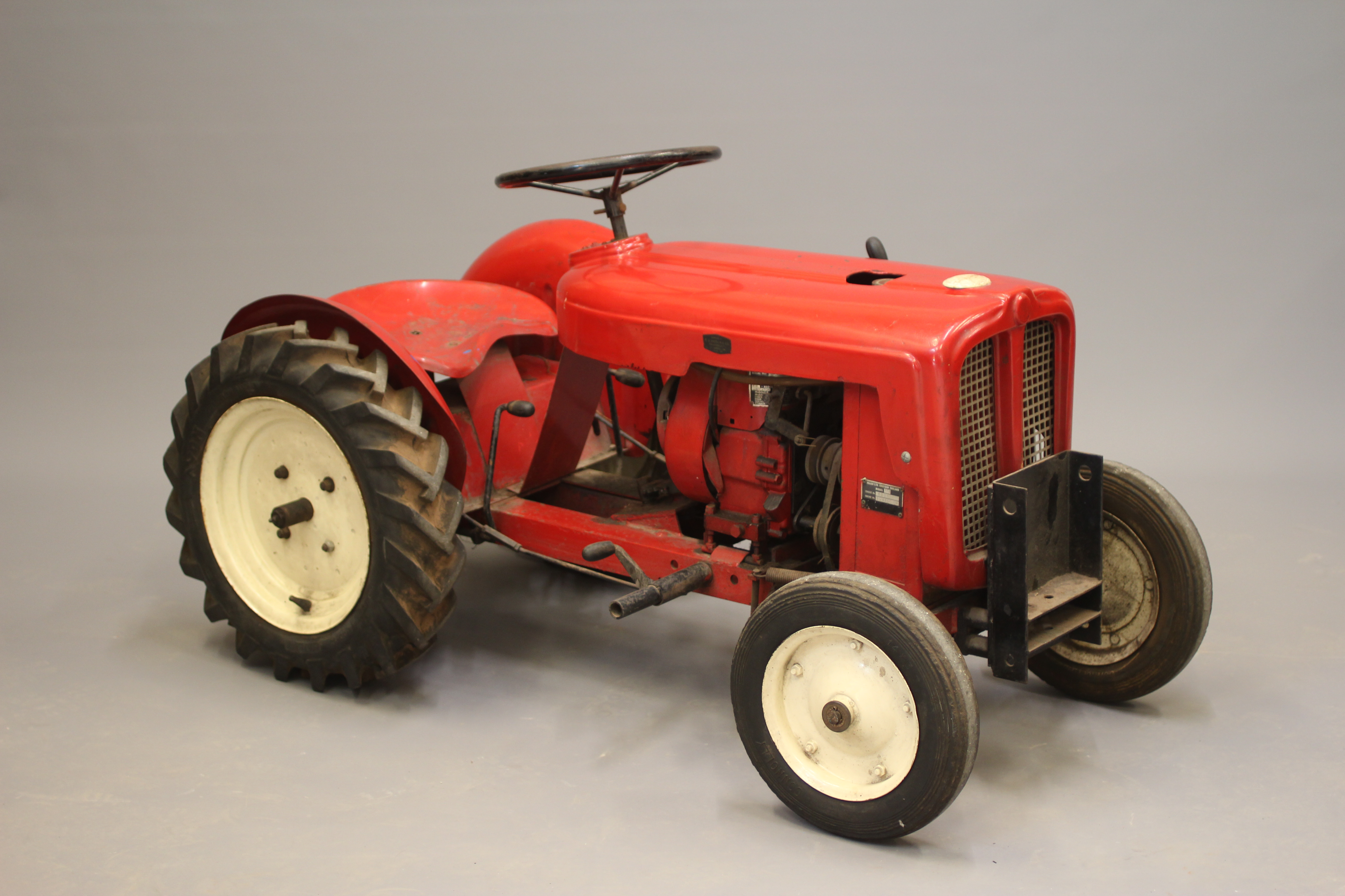 A Trojan miniature petrol driven tractor Image
