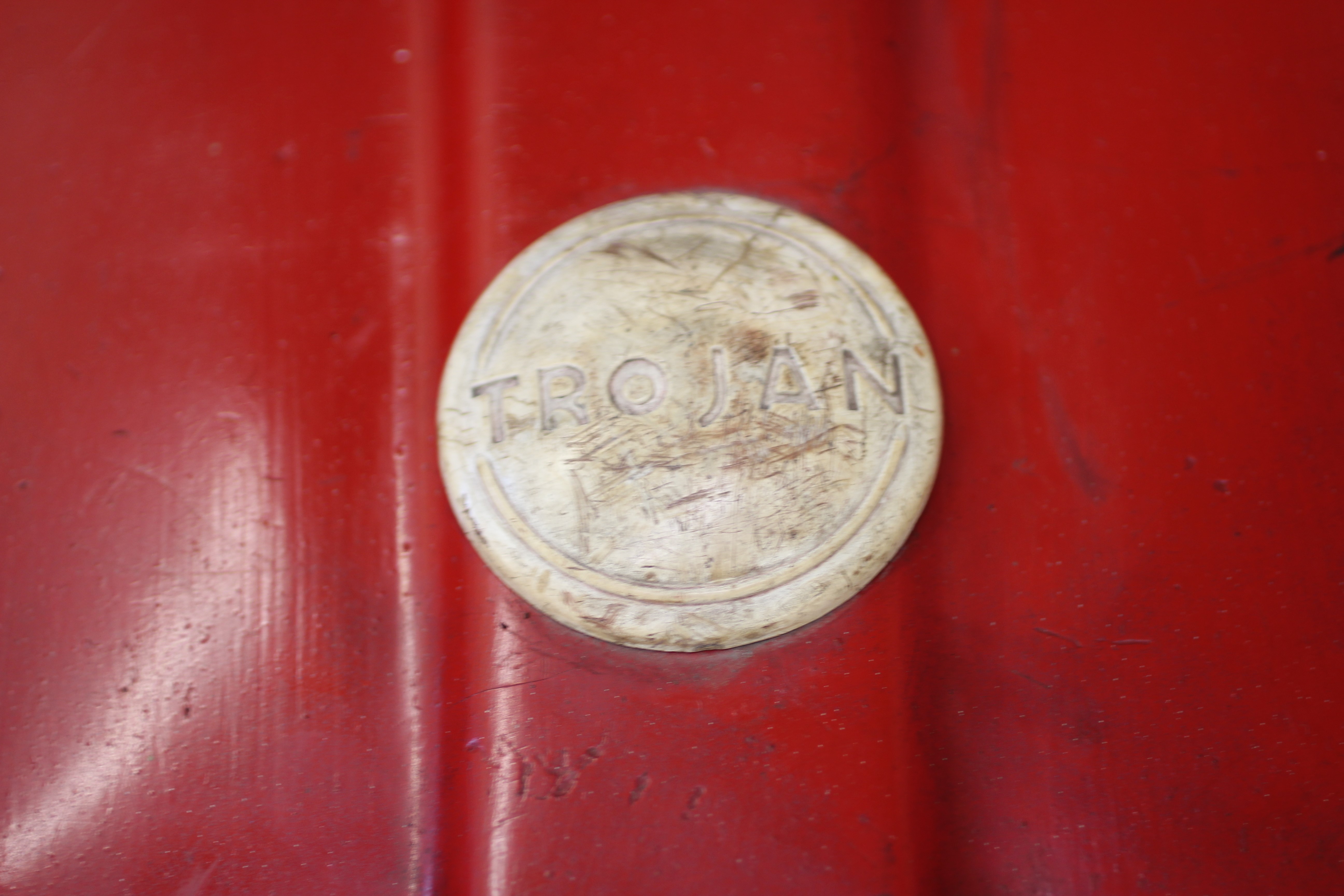 A Trojan miniature petrol driven tractor Image