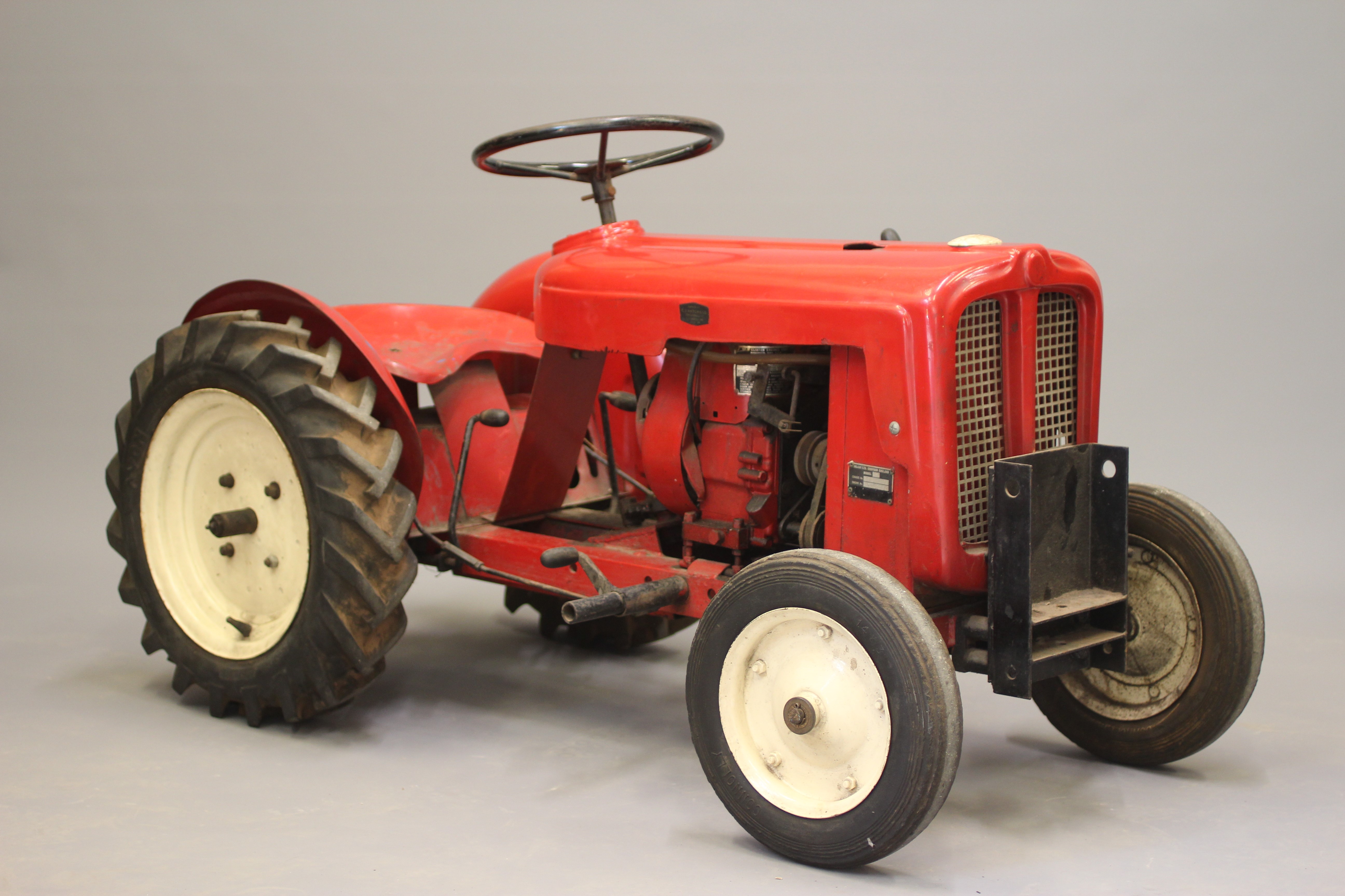 A Trojan miniature petrol driven tractor Image