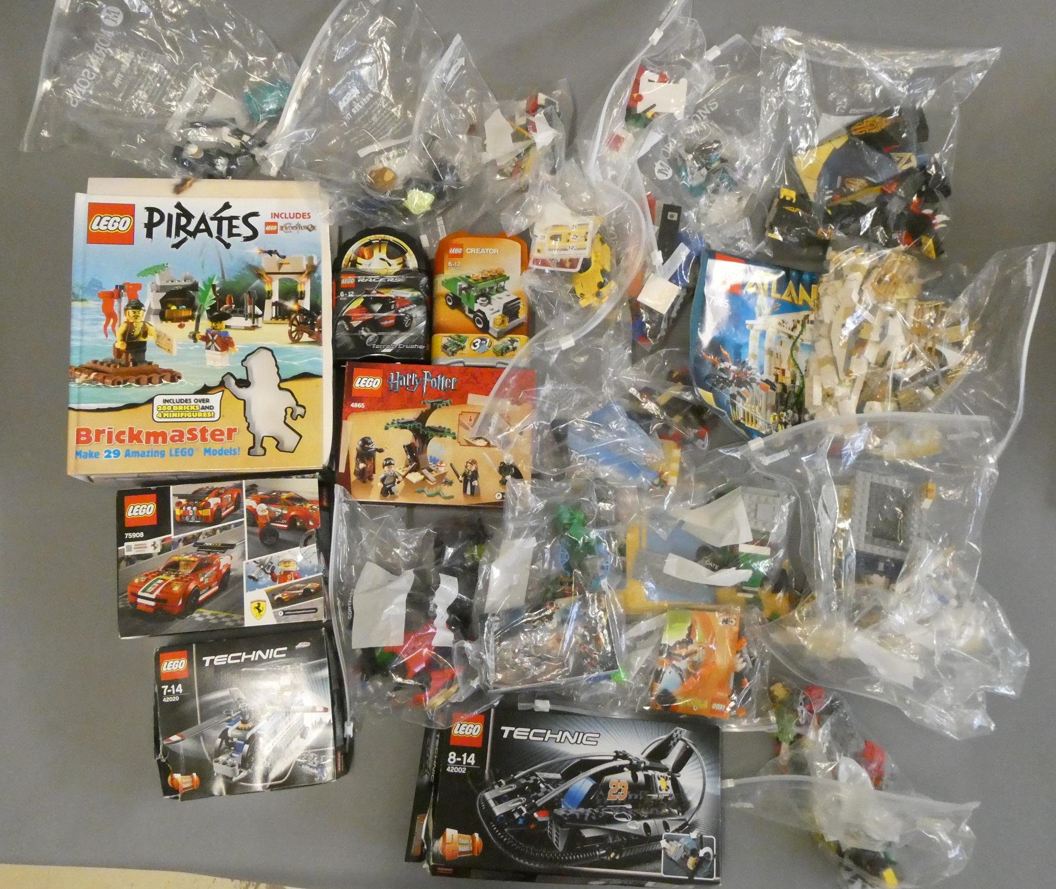 A large quantity of boxed and loose mixed Lego to include Atlantis 7985 Image