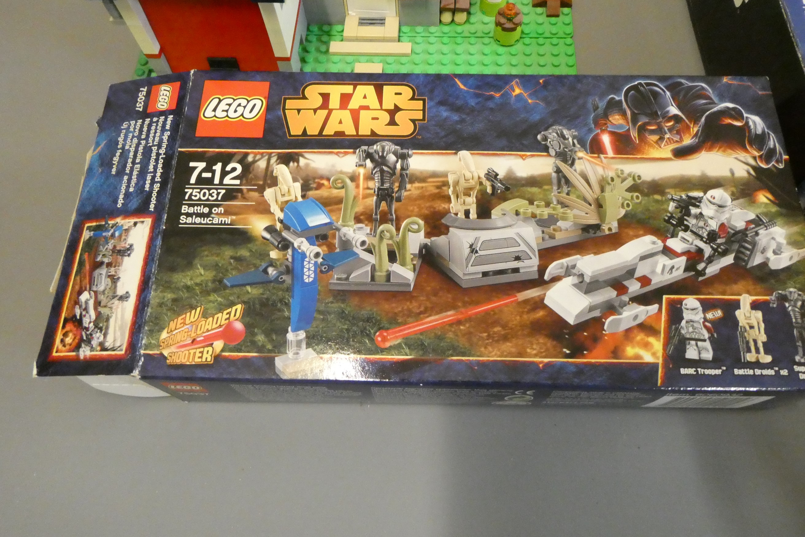 Three boxed Star Wars Lego sets 3866/75100/75037 Image